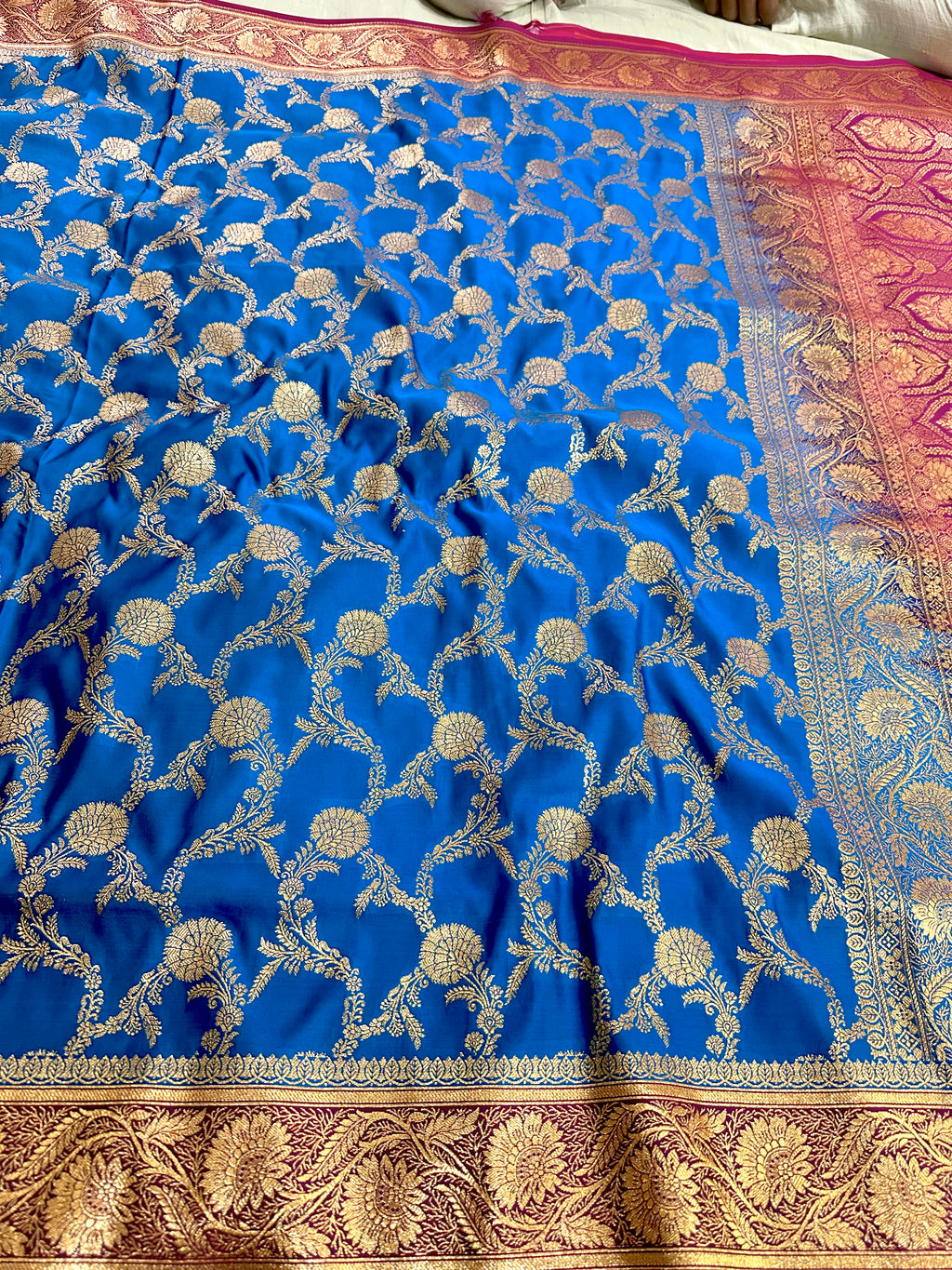 Premium Satin Silk Banarasi Saree