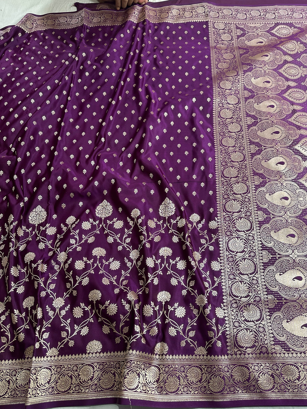 Premium Satin Silk Banarasi Saree
