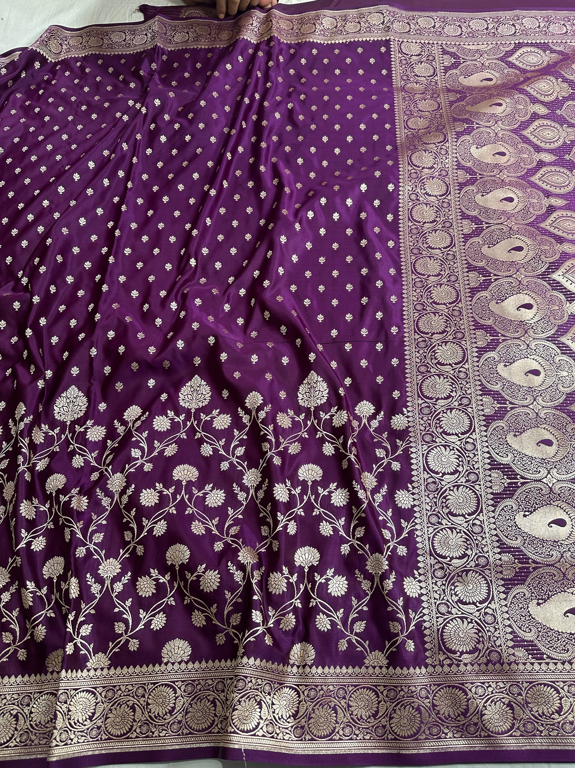 Premium Satin Silk Banarasi Saree
