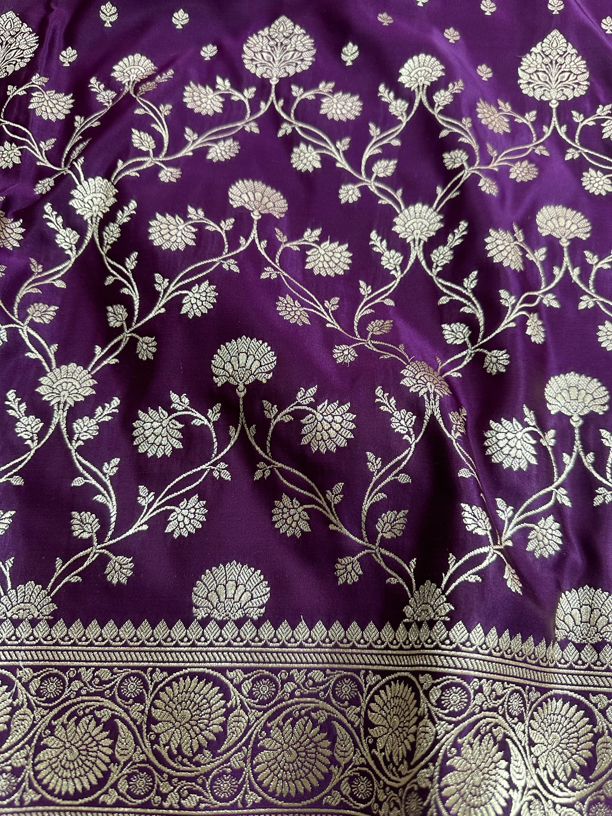 Premium Satin Silk Banarasi Saree