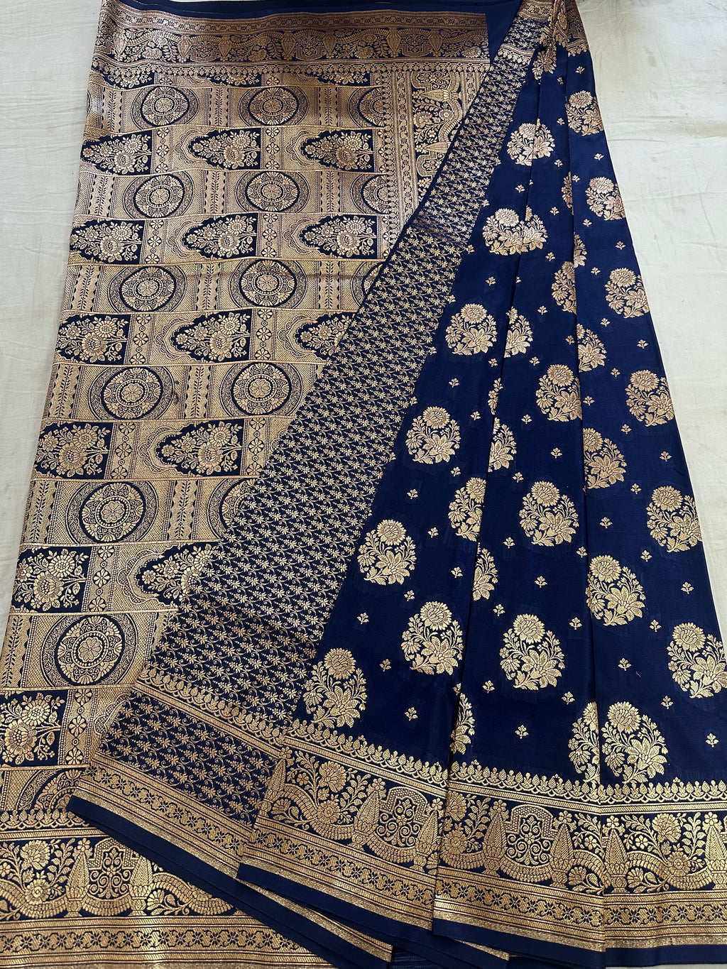Premium Satin Silk Banarasi Saree