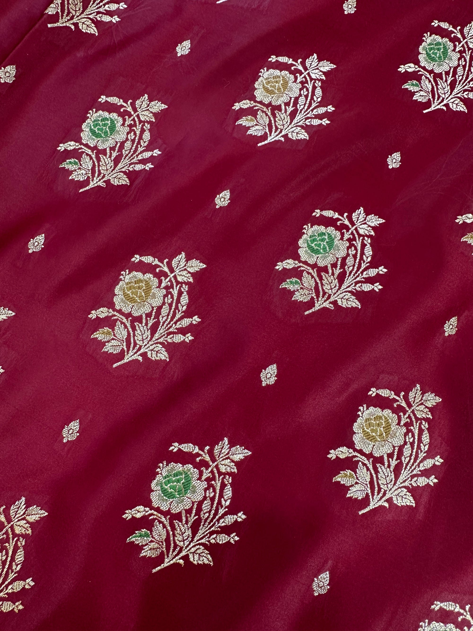 Premium Satin Silk Banarasi Saree