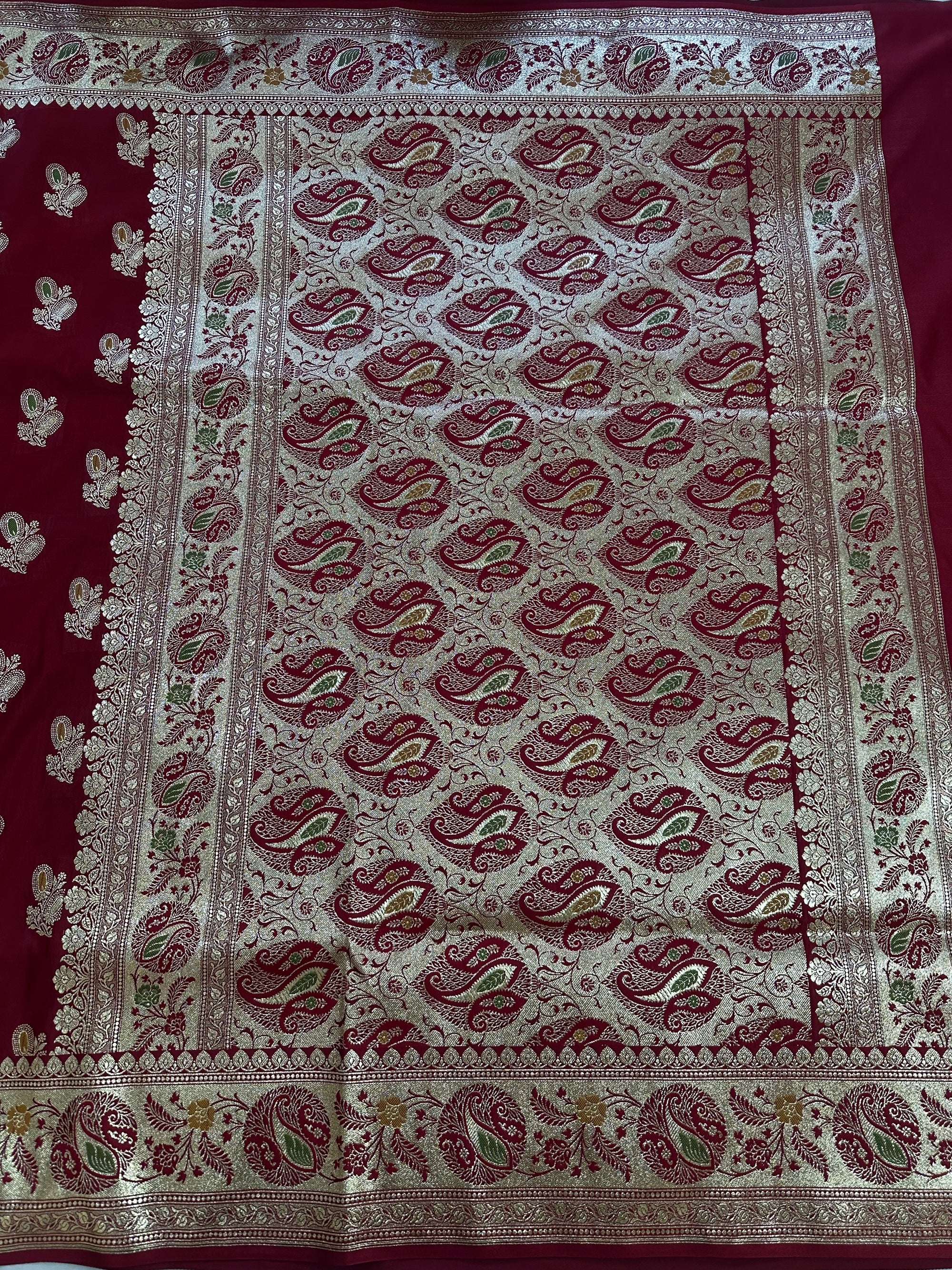 Premium Satin Silk Banarasi Saree