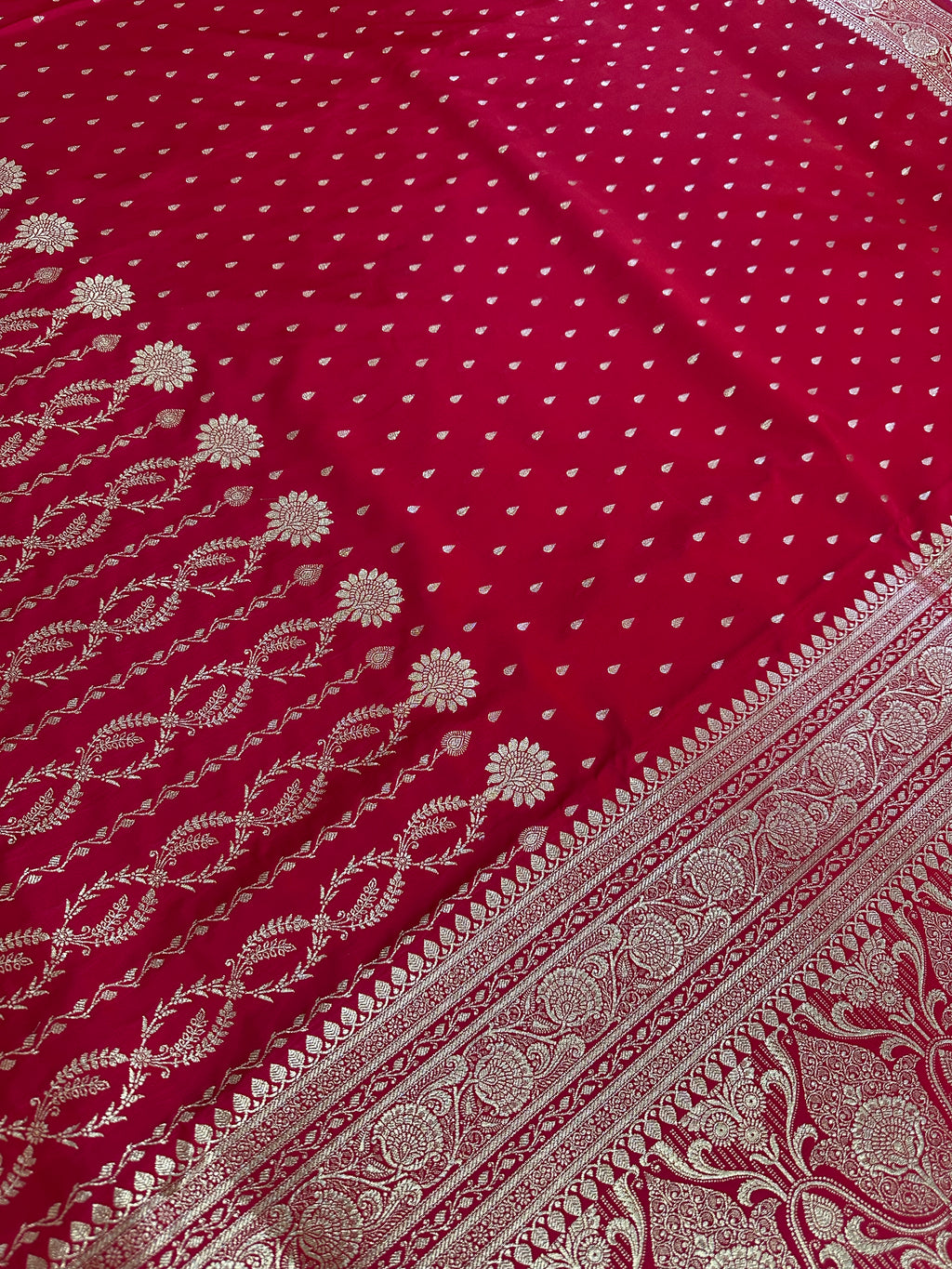 Premium Satin Silk Banarasi Saree