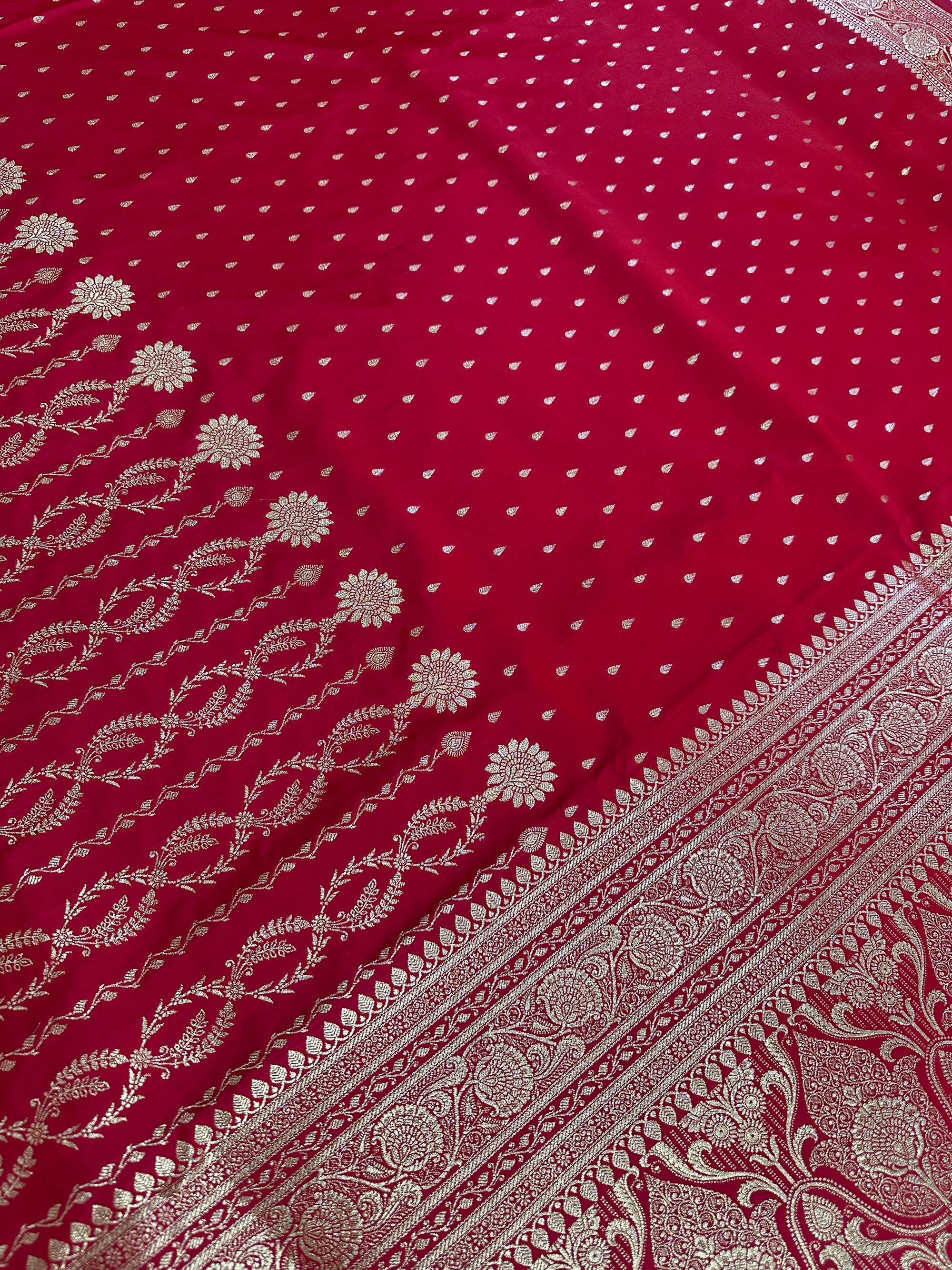 Premium Satin Silk Banarasi Saree