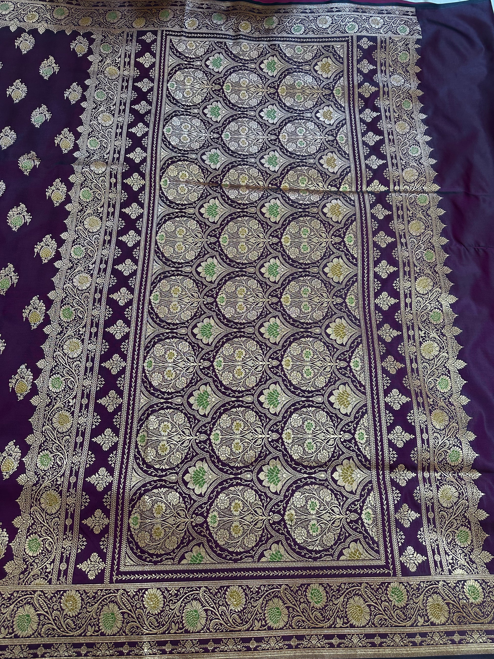 Premium Satin Silk Banarasi Saree