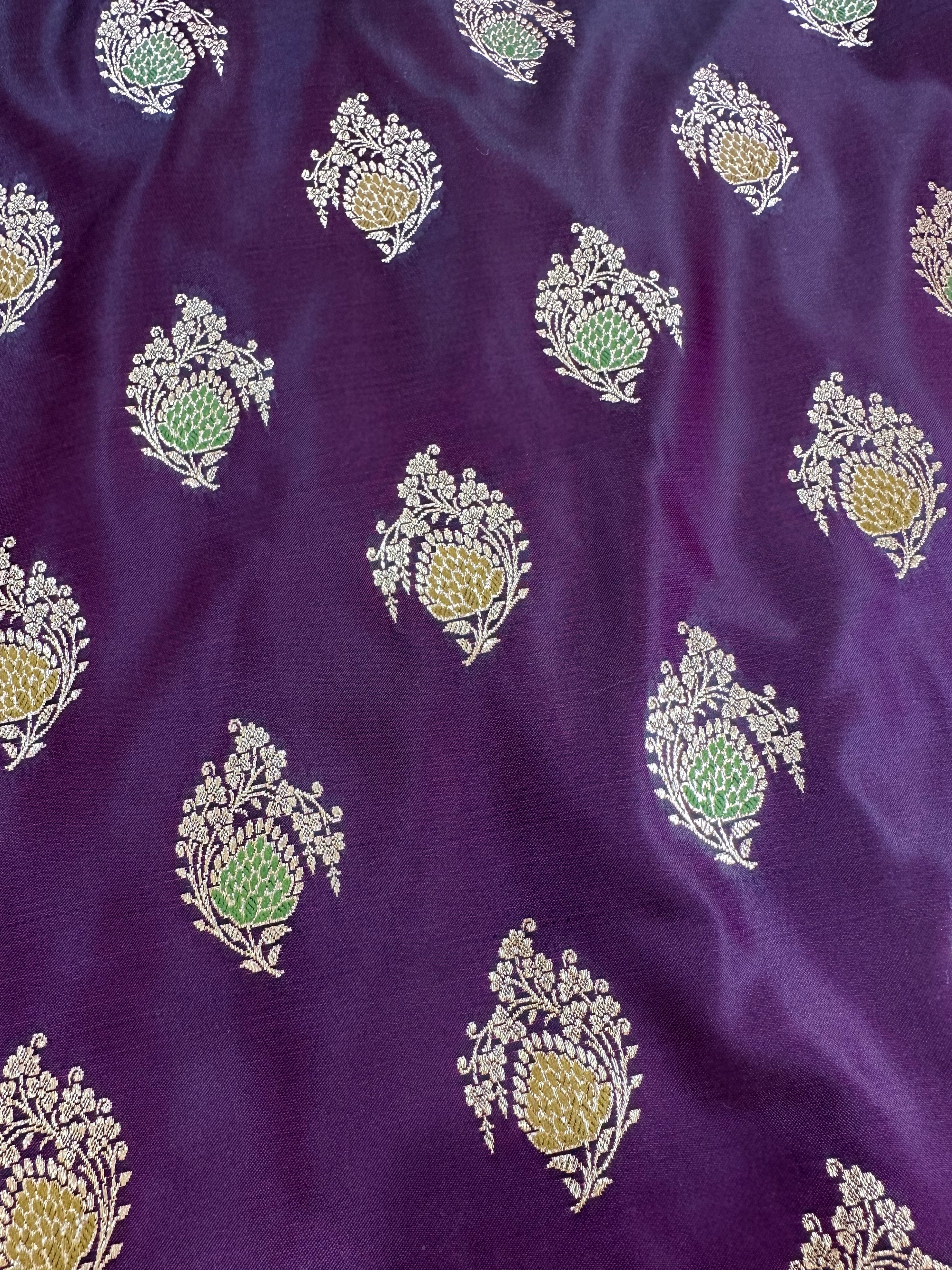 Premium Satin Silk Banarasi Saree