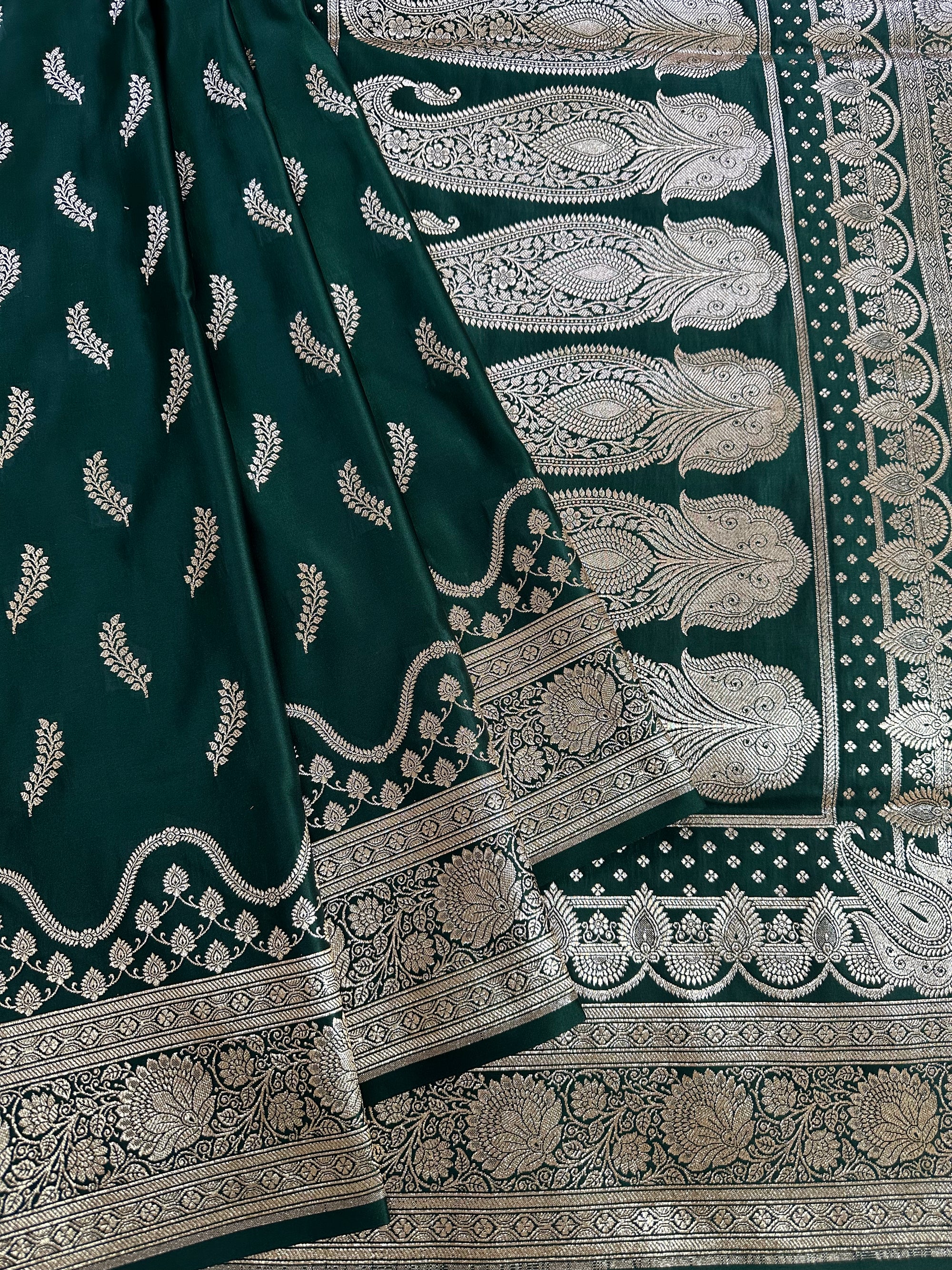 Premium Satin Silk Banarasi Saree