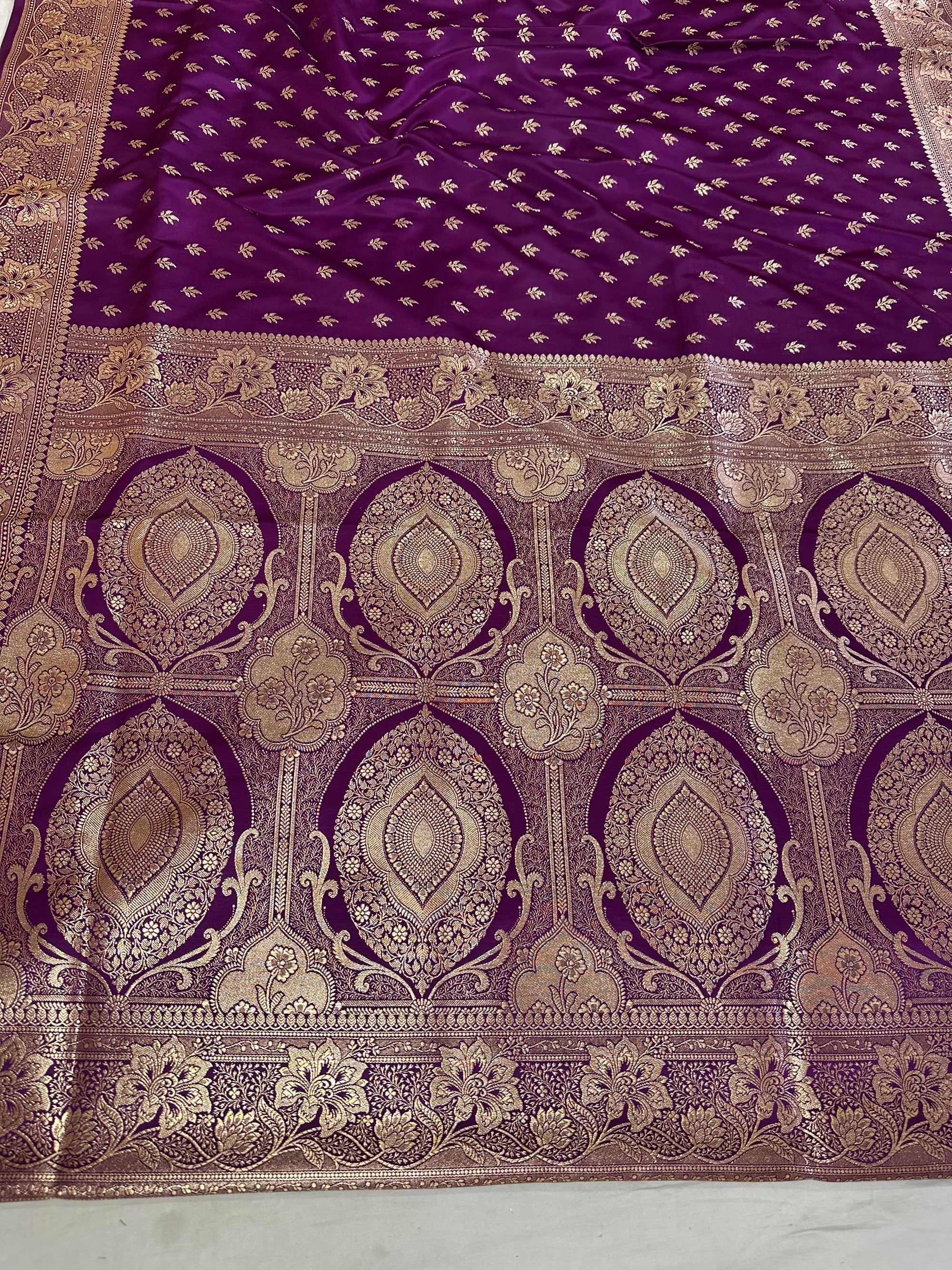 Premium Satin Silk Banarasi Saree