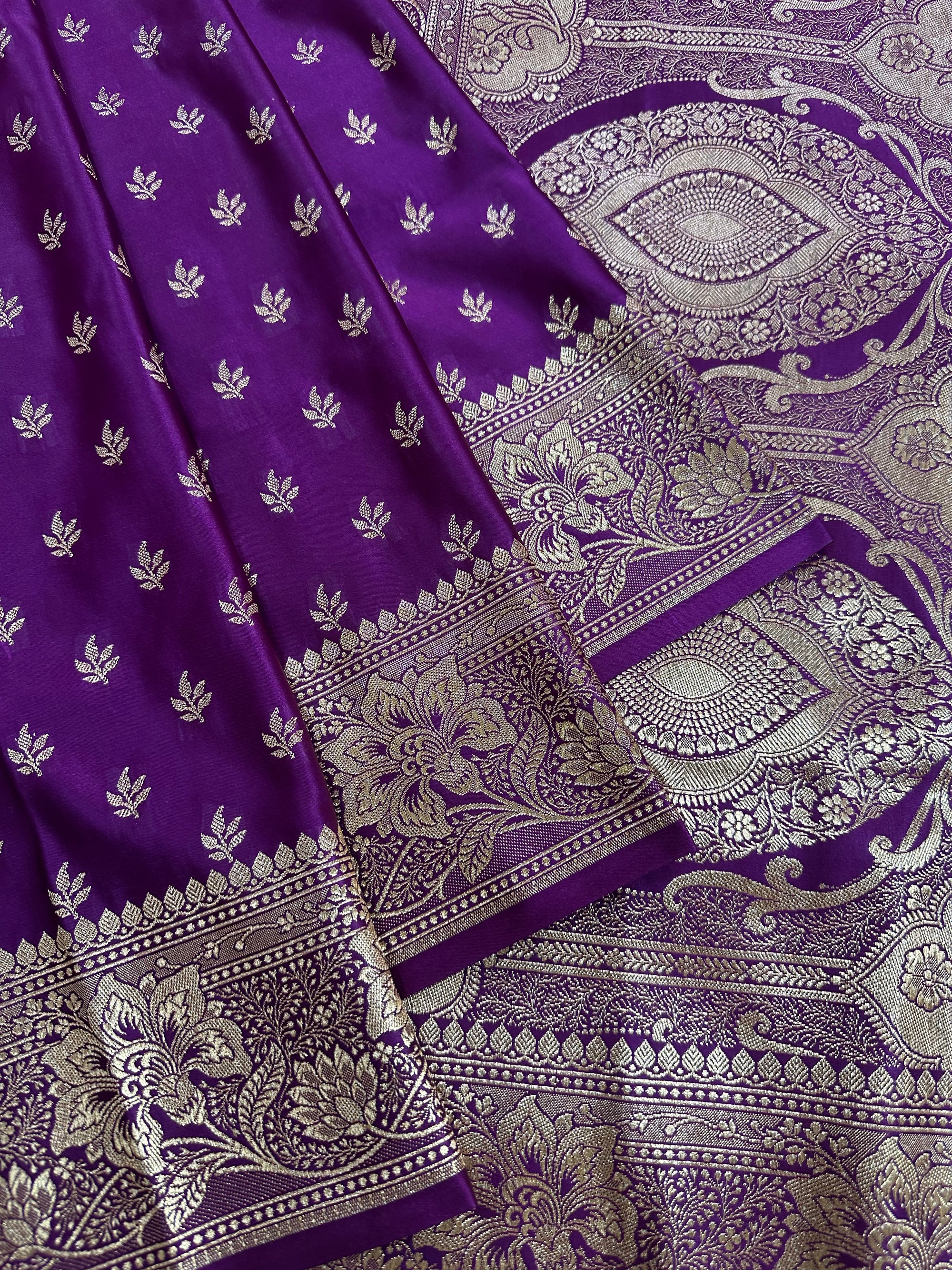 Premium Satin Silk Banarasi Saree