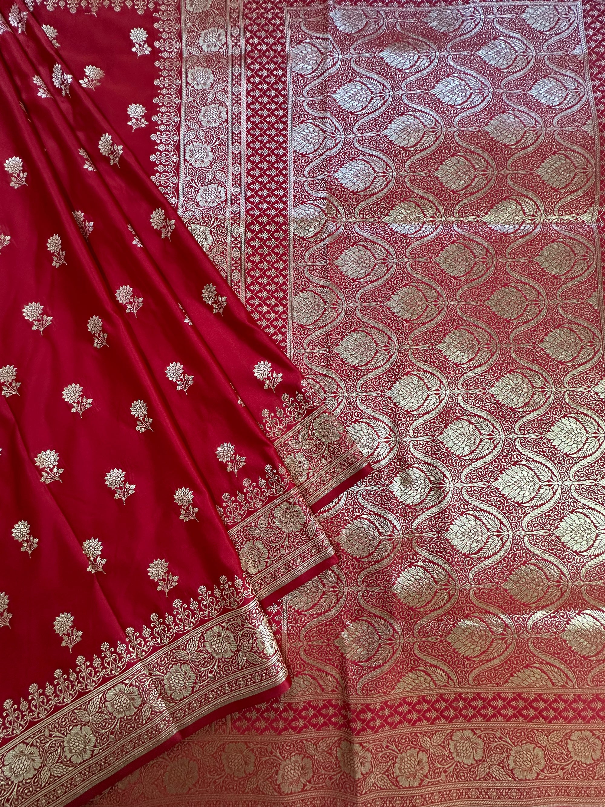 Premium Satin Silk Banarasi Saree