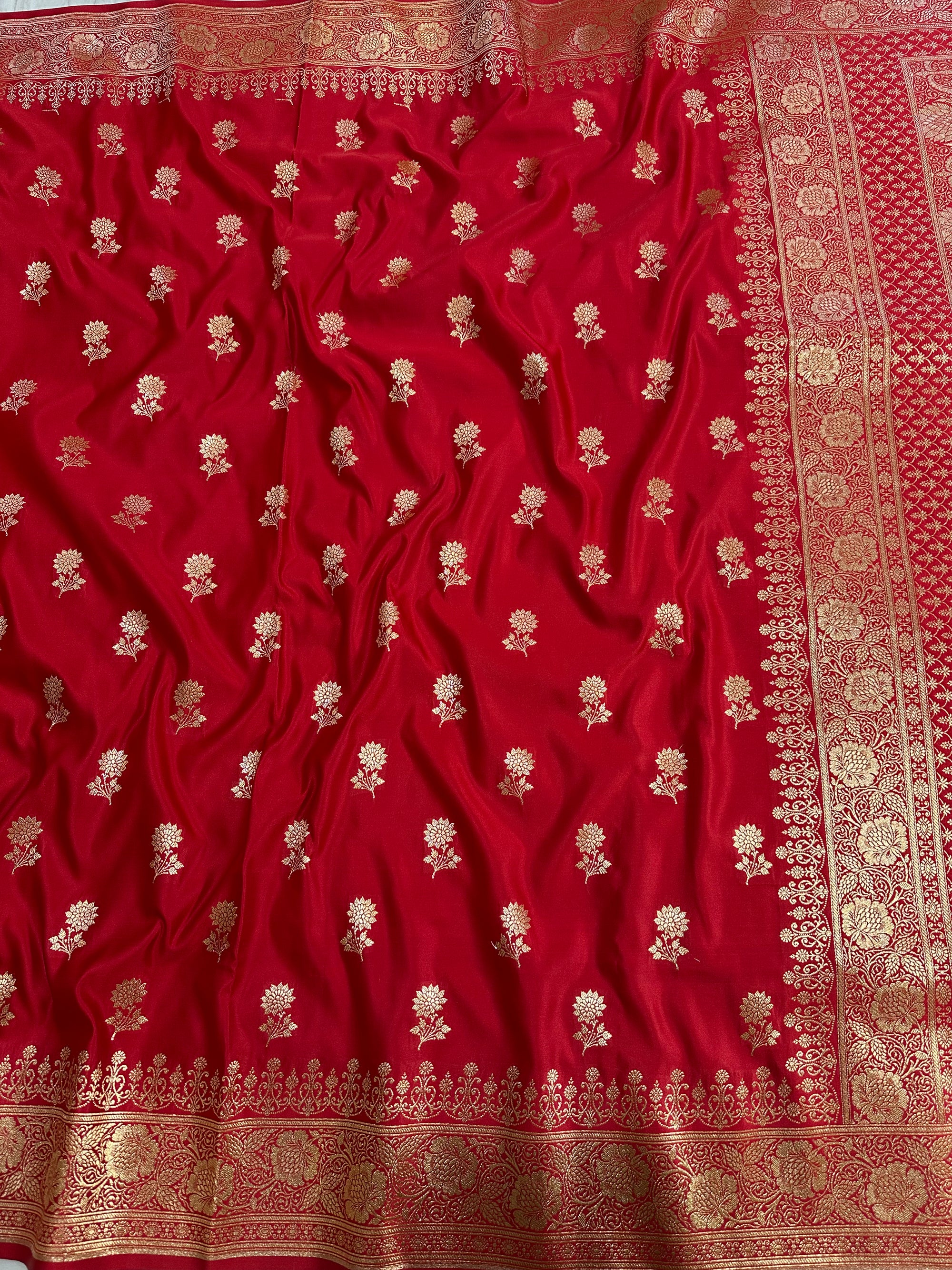 Premium Satin Silk Banarasi Saree