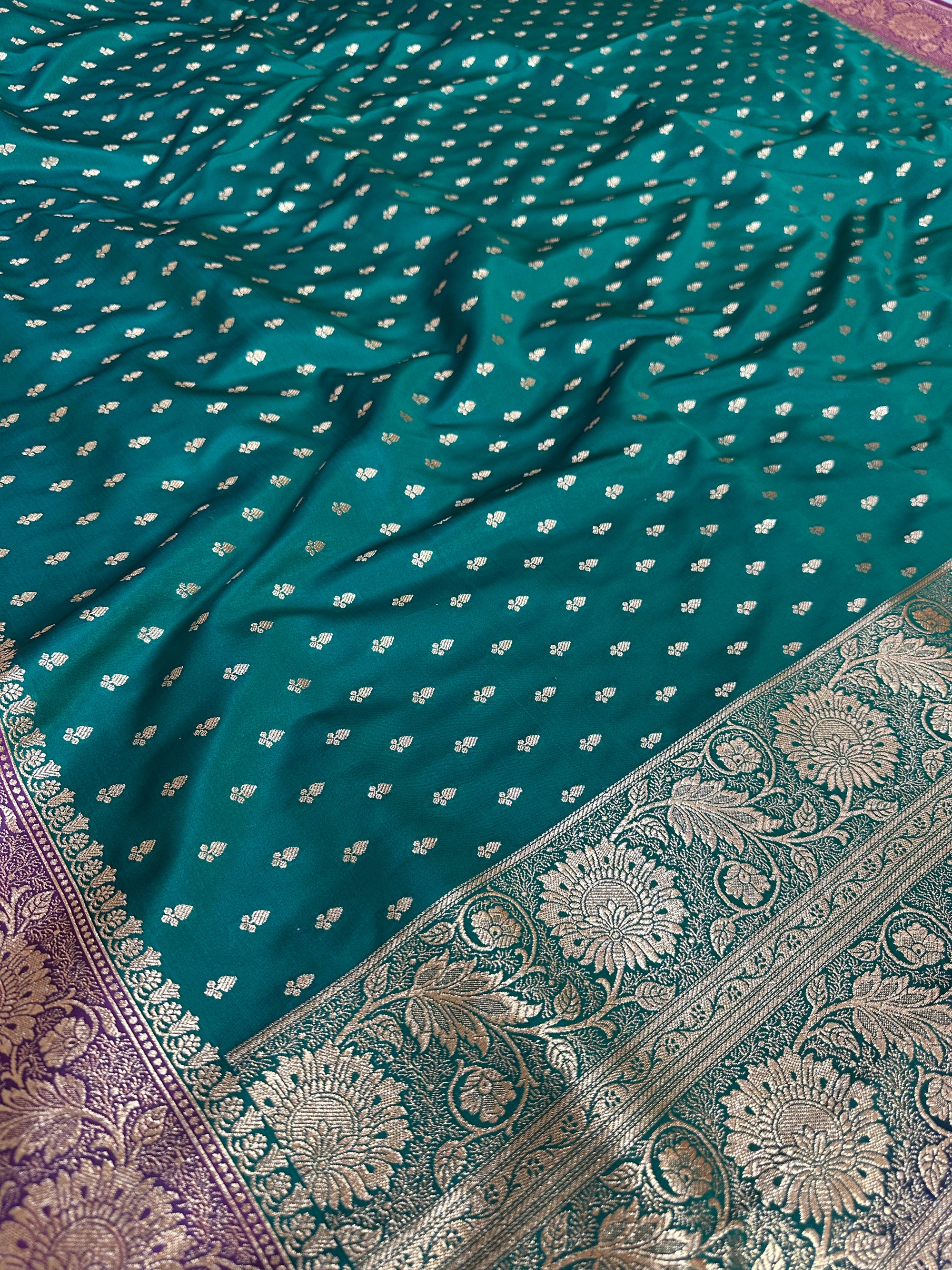 Premium Satin Silk Banarasi Saree