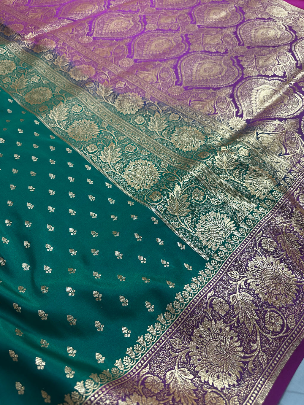 Premium Satin Silk Banarasi Saree