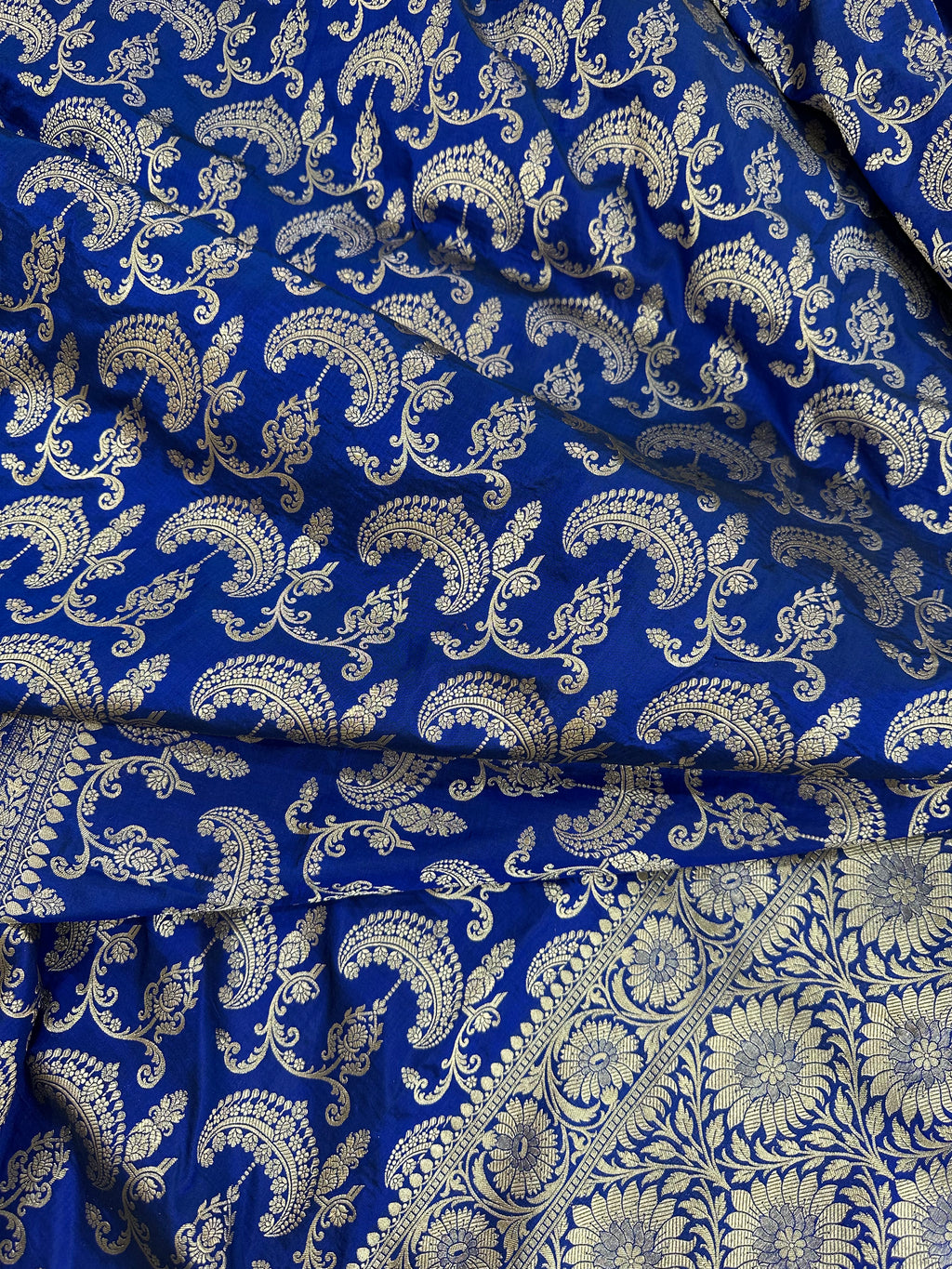 Pure Katan Silk Jaalwork Banarasi Saree