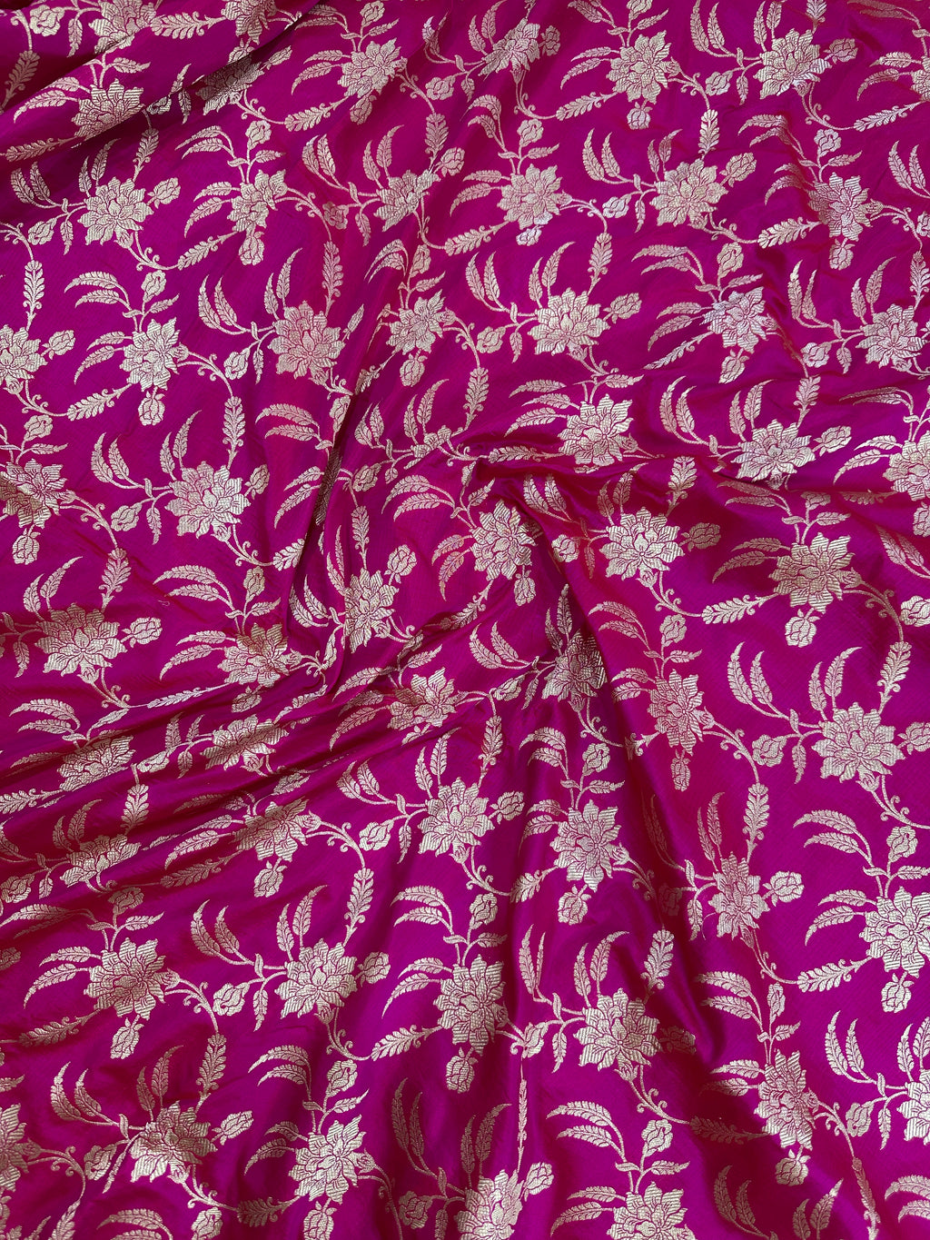Pure Katan Silk Jaalwork Banarasi Saree