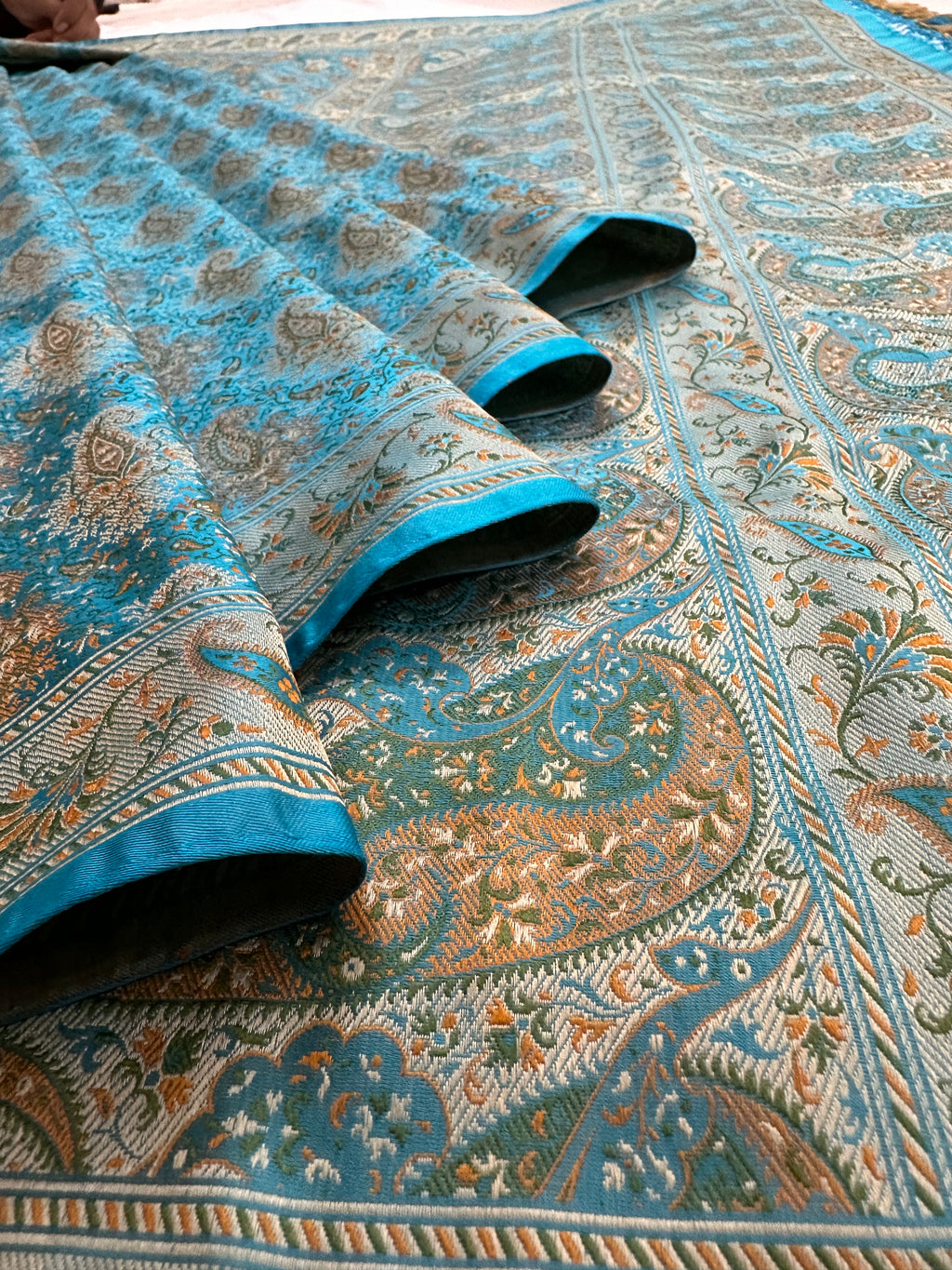 Pure Jamawar Tanchui Silk Handloom Saree – No Zari, Ultra Soft & Royal Weave | Banarasi Elegance