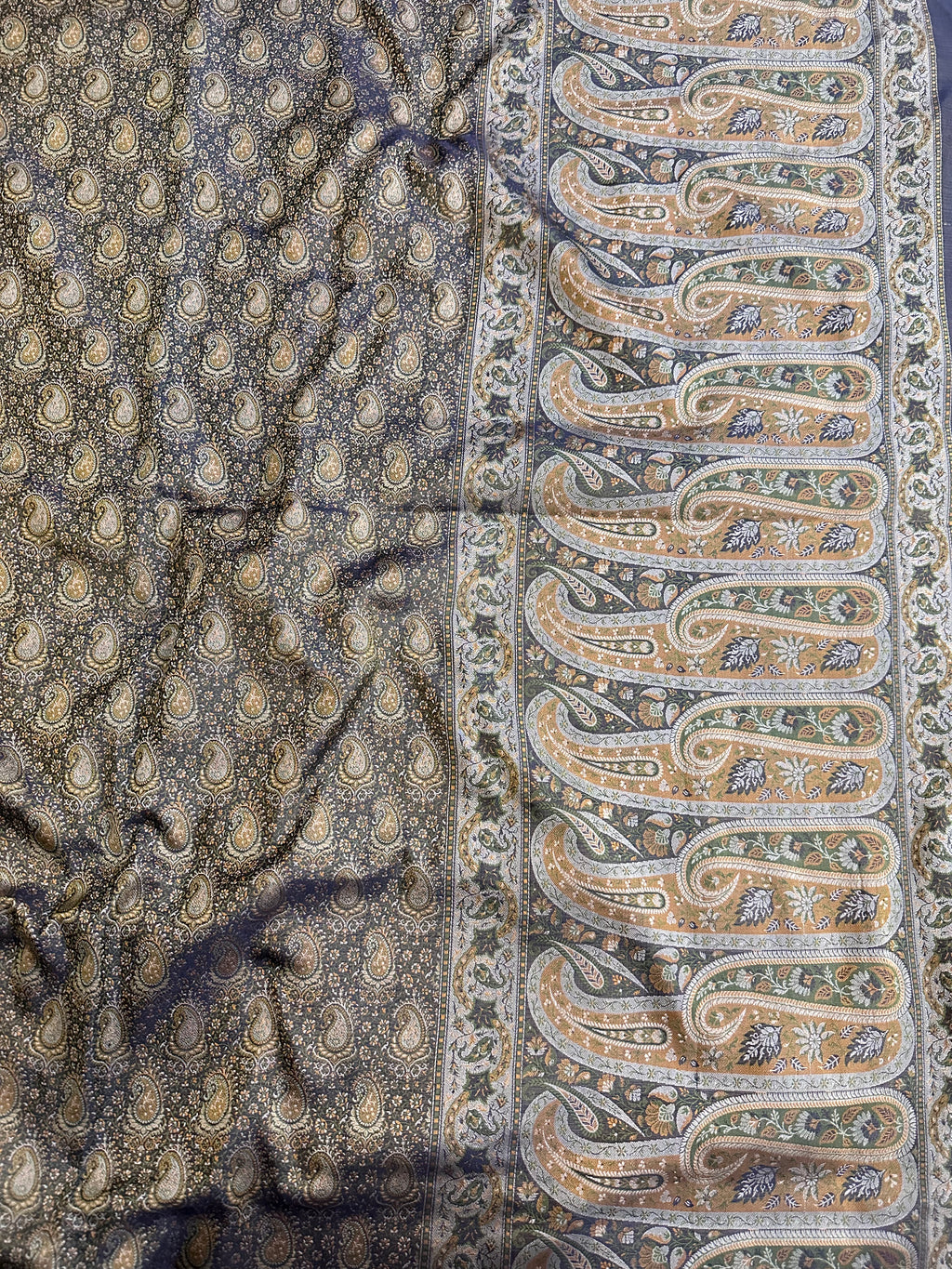 Pure Jamawar Tanchui Silk Handloom Saree – No Zari, Ultra Soft & Royal Weave | Banarasi Elegance