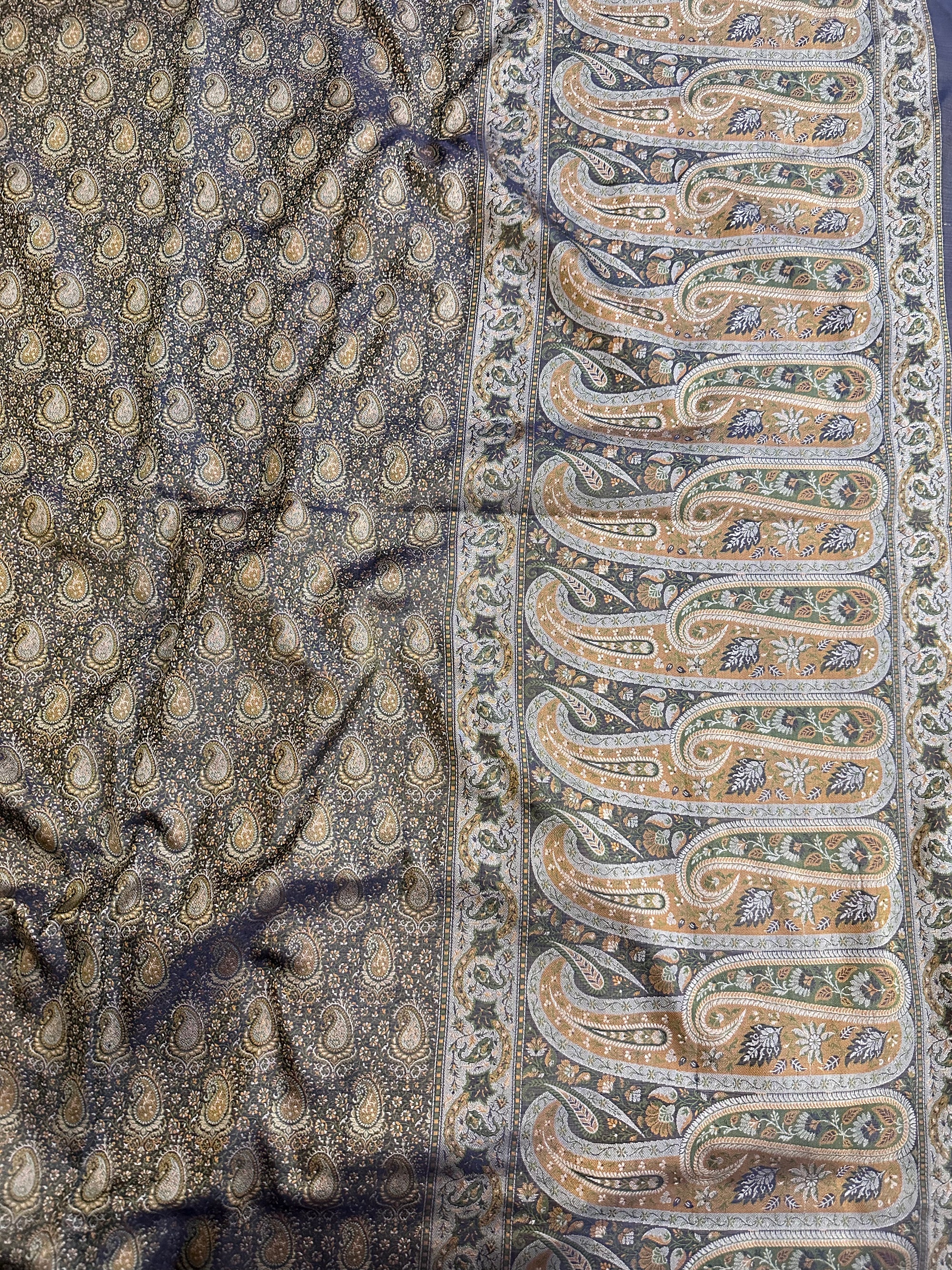 Pure Jamawar Tanchui Silk Handloom Saree – No Zari, Ultra Soft & Royal Weave | Banarasi Elegance