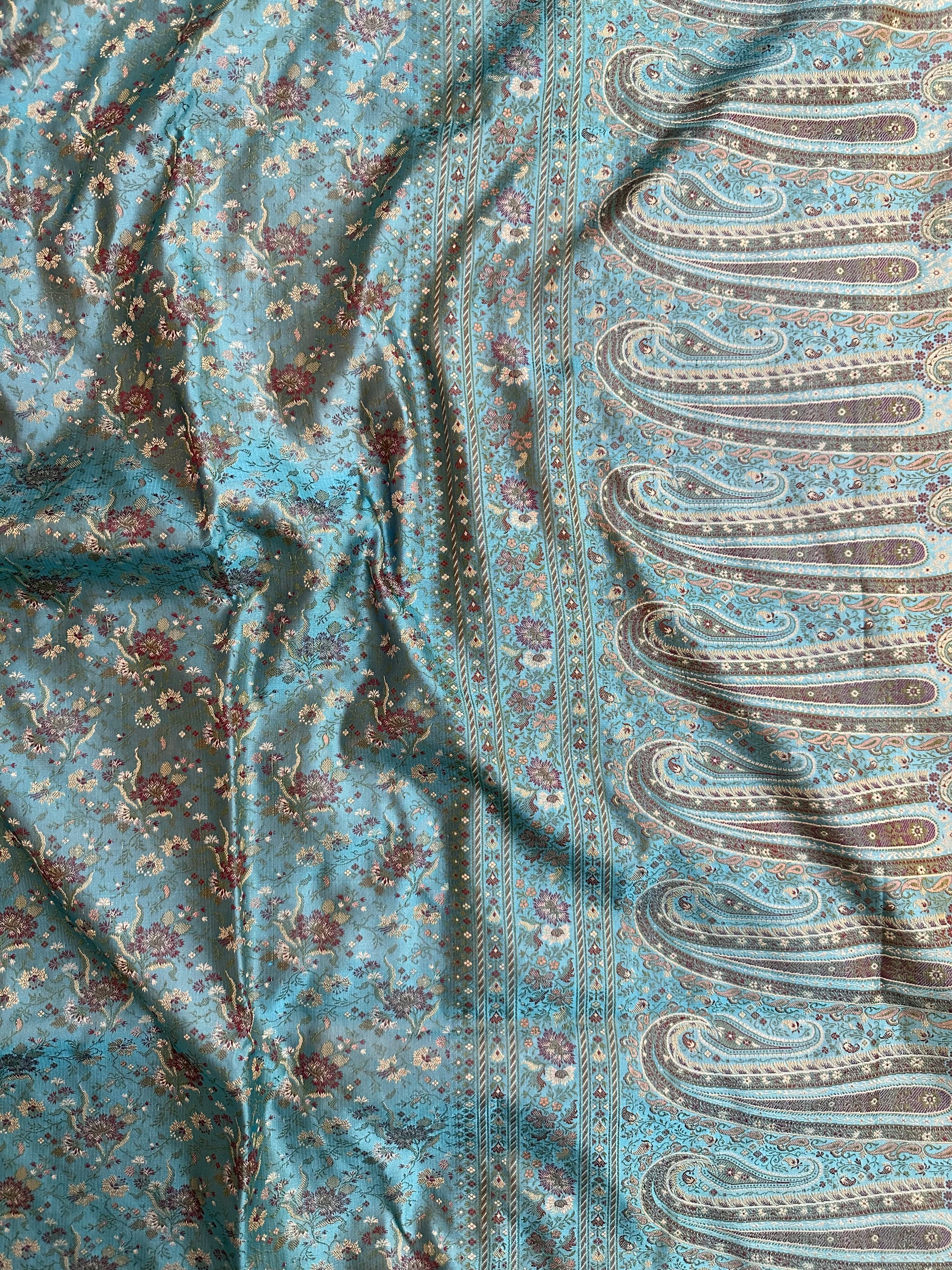 Pure Jamawar Tanchui Silk Handloom Saree – No Zari, Ultra Soft & Royal Weave | Banarasi Elegance
