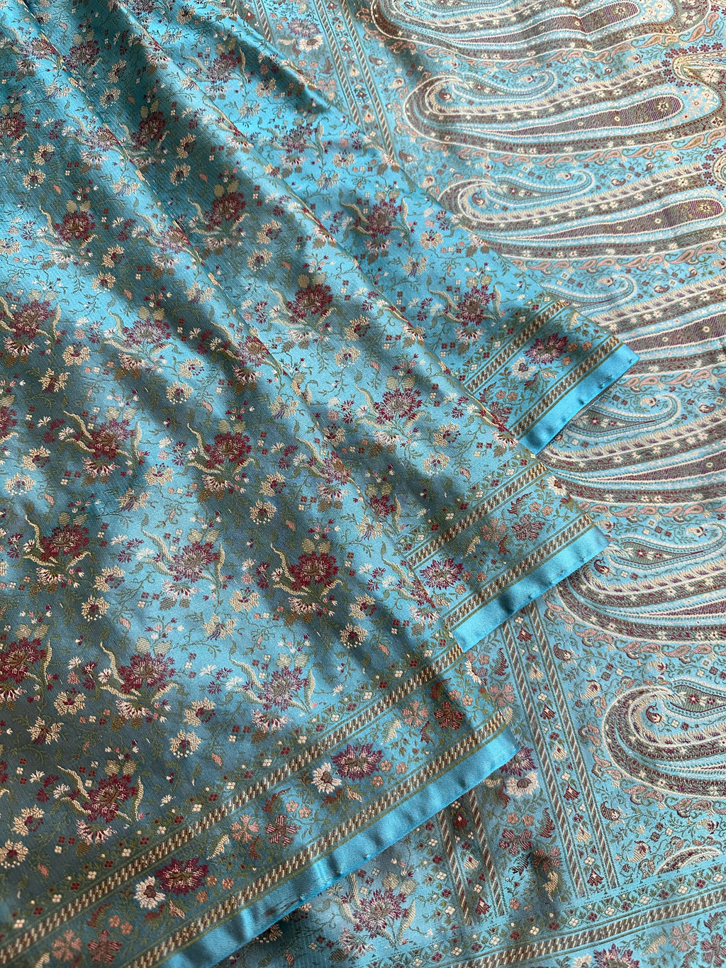 Pure Jamawar Tanchui Silk Handloom Saree – No Zari, Ultra Soft & Royal Weave | Banarasi Elegance