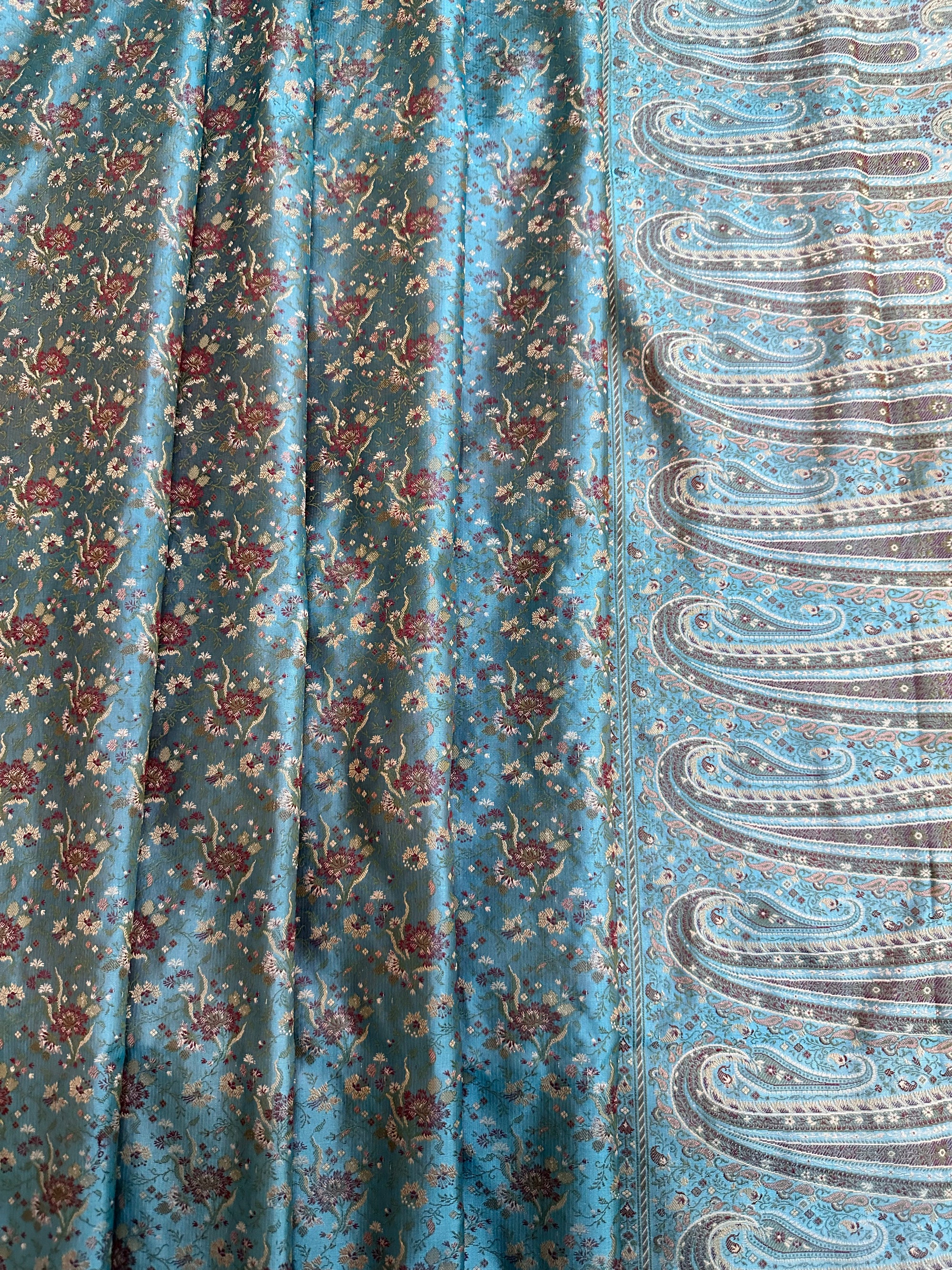 Pure Jamawar Tanchui Silk Handloom Saree – No Zari, Ultra Soft & Royal Weave | Banarasi Elegance