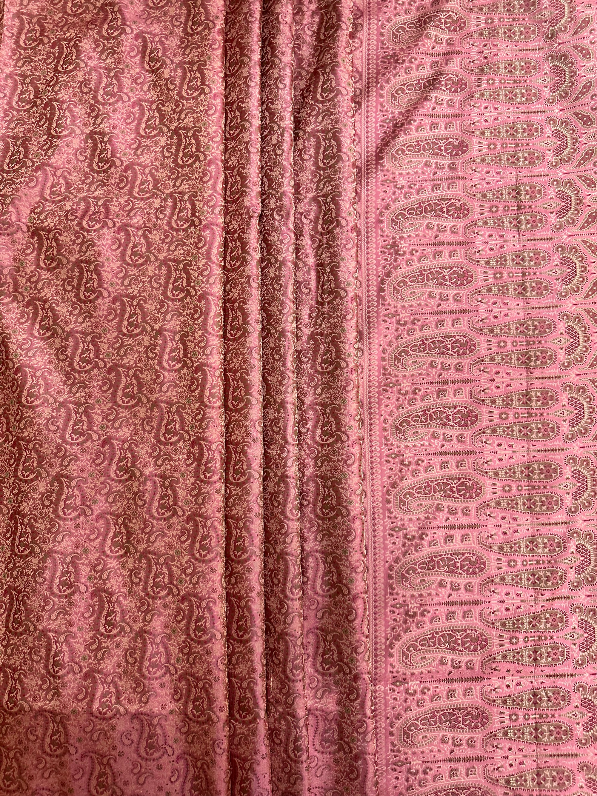 Pure Jamawar Tanchui Silk Handloom Saree – No Zari, Ultra Soft & Royal Weave | Banarasi Elegance