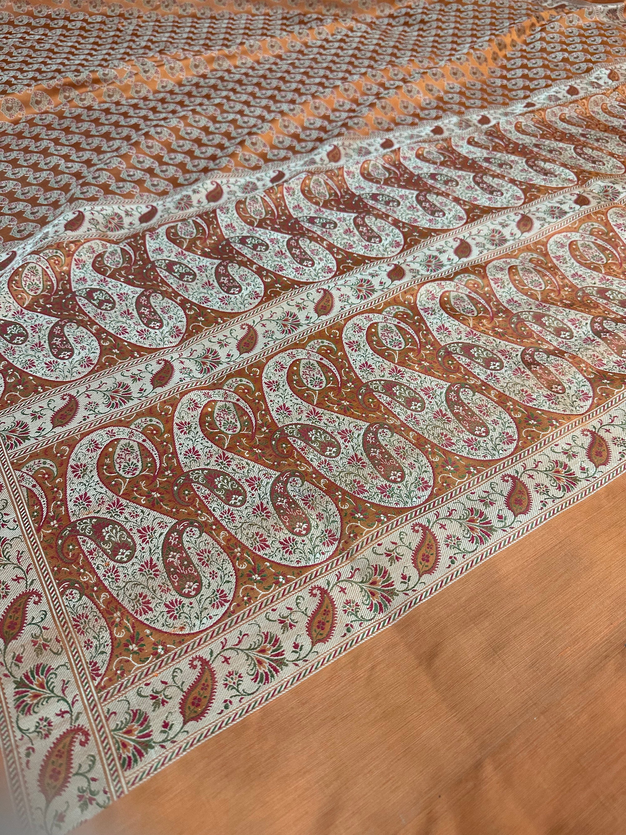 Pure Jamawar Tanchui Silk Handloom Saree – No Zari, Ultra Soft & Royal Weave | Banarasi Elegance