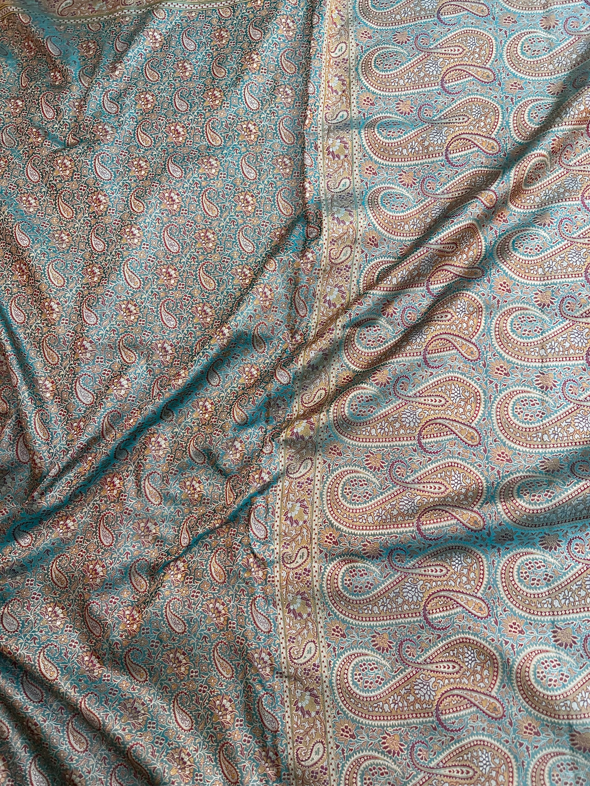 Pure Jamawar Tanchui Silk Handloom Saree – No Zari, Ultra Soft & Royal Weave | Banarasi Elegance