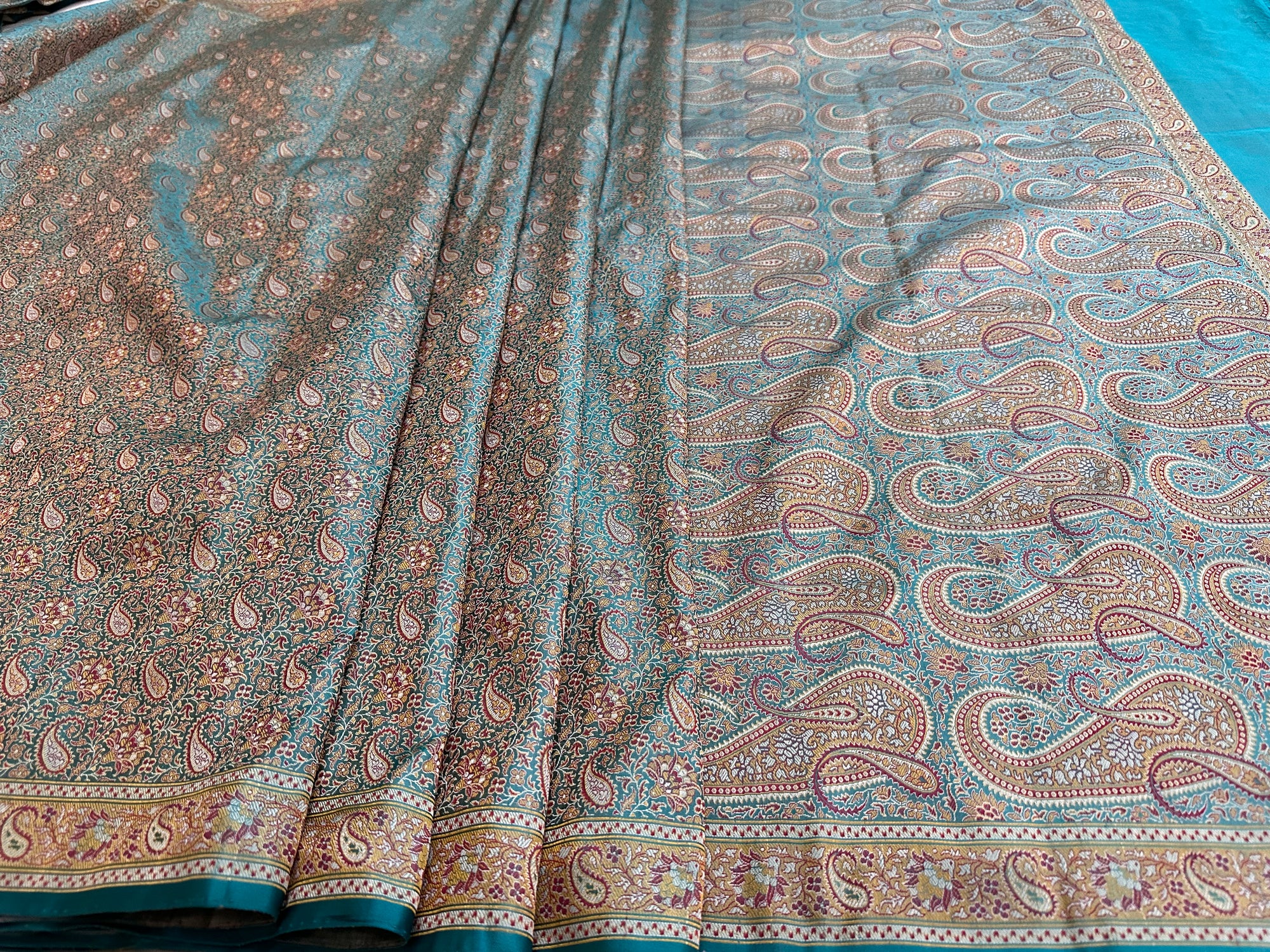 Pure Jamawar Tanchui Silk Handloom Saree – No Zari, Ultra Soft & Royal Weave | Banarasi Elegance