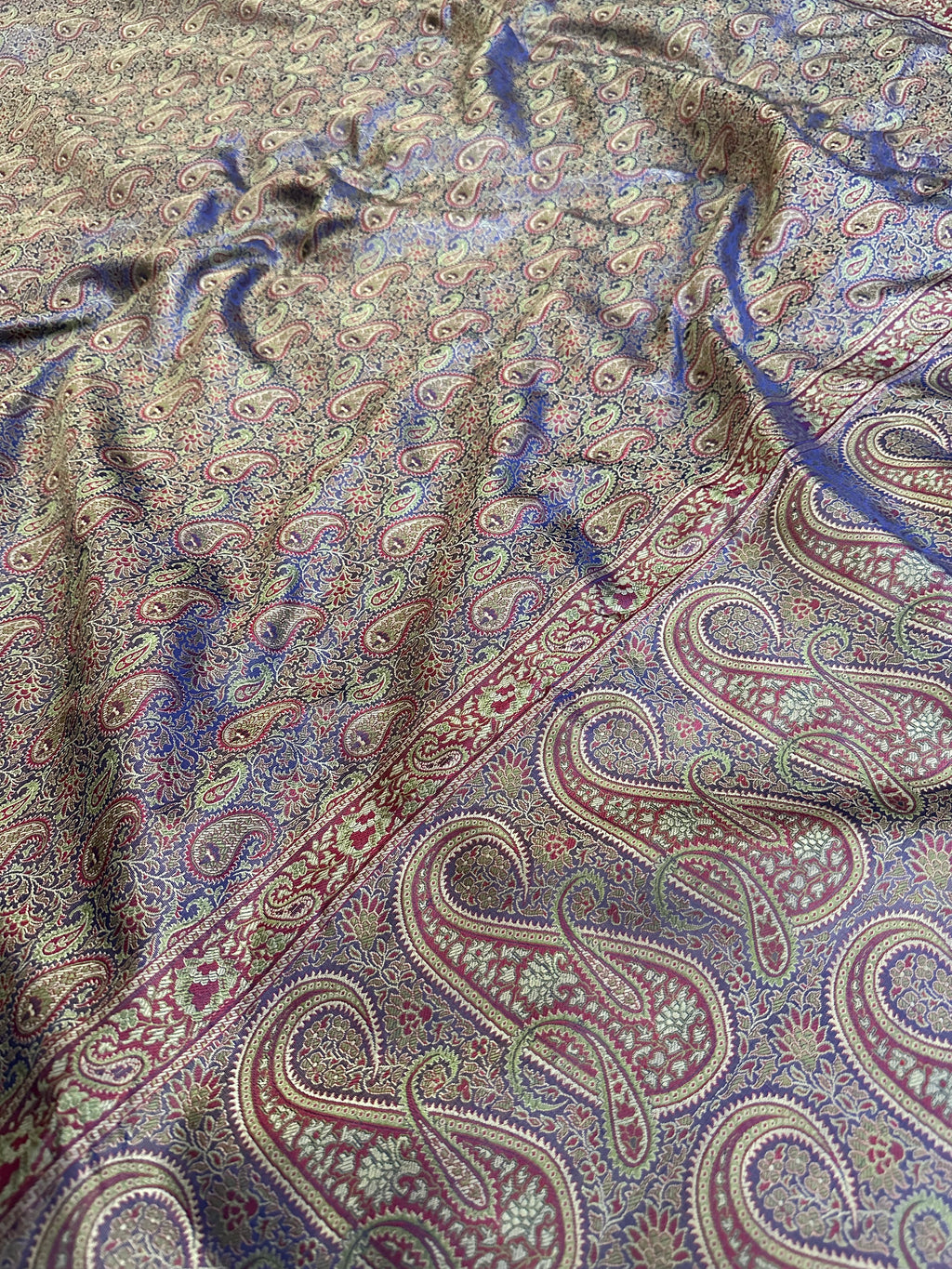Pure Jamawar Tanchui Silk Handloom Saree – No Zari, Ultra Soft & Royal Weave | Banarasi Elegance