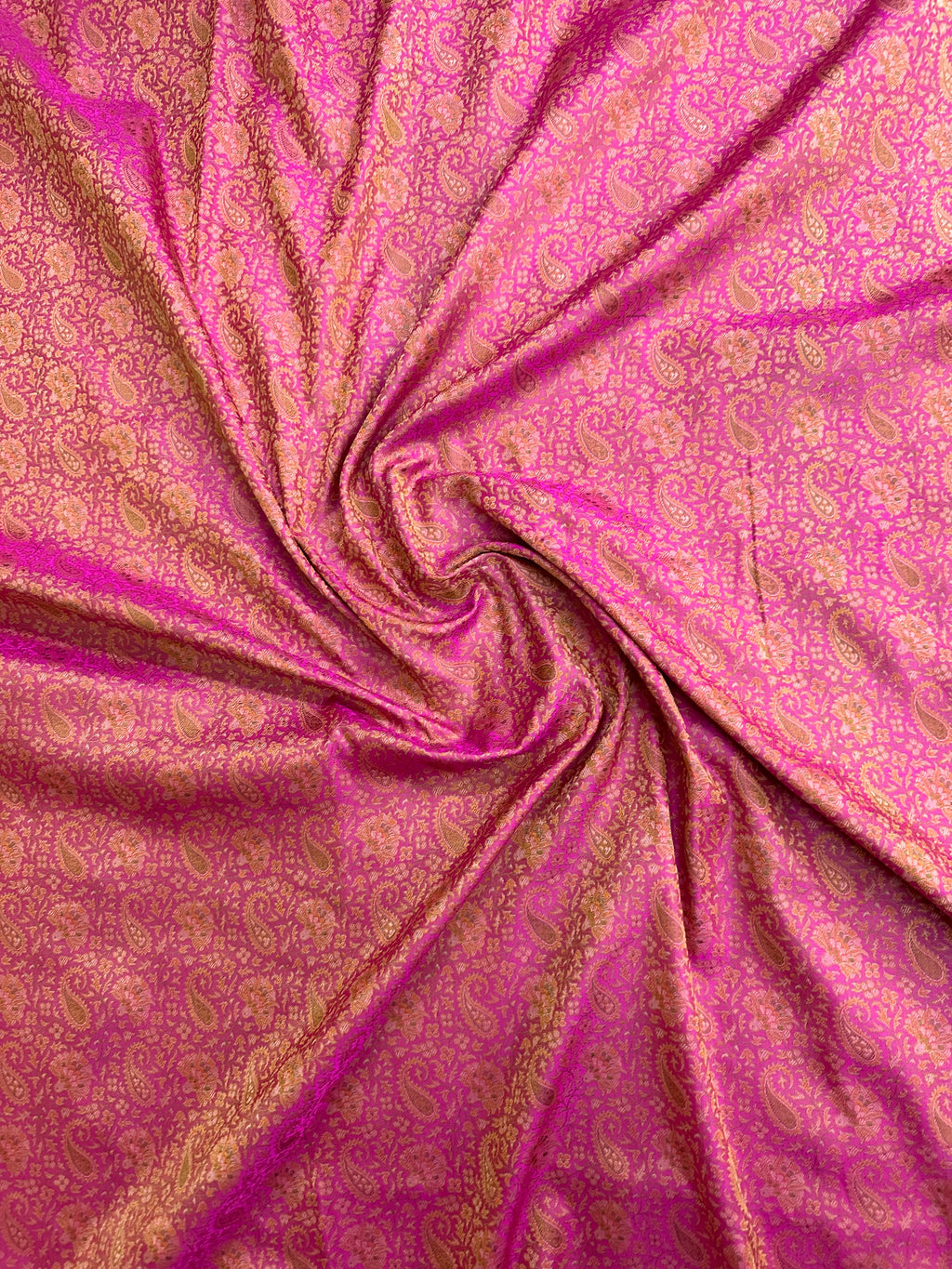 Pure Jamawar Tanchui Silk Handloom Saree – No Zari, Ultra Soft & Royal Weave | Banarasi Elegance