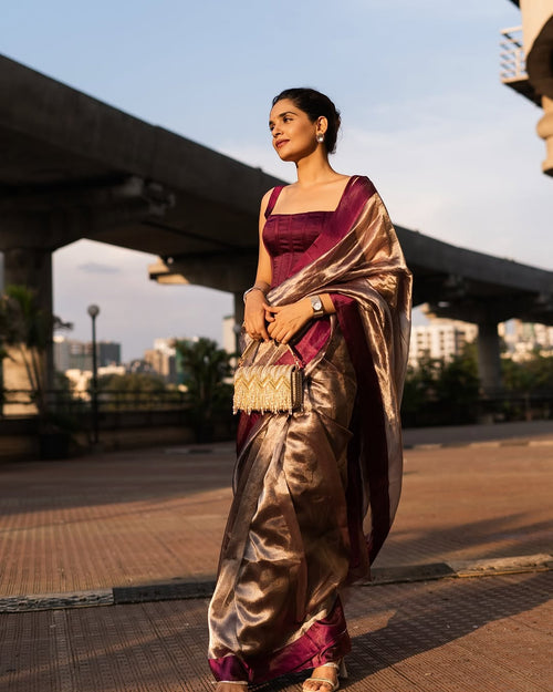 Pure Tissue Silk banarasi saree