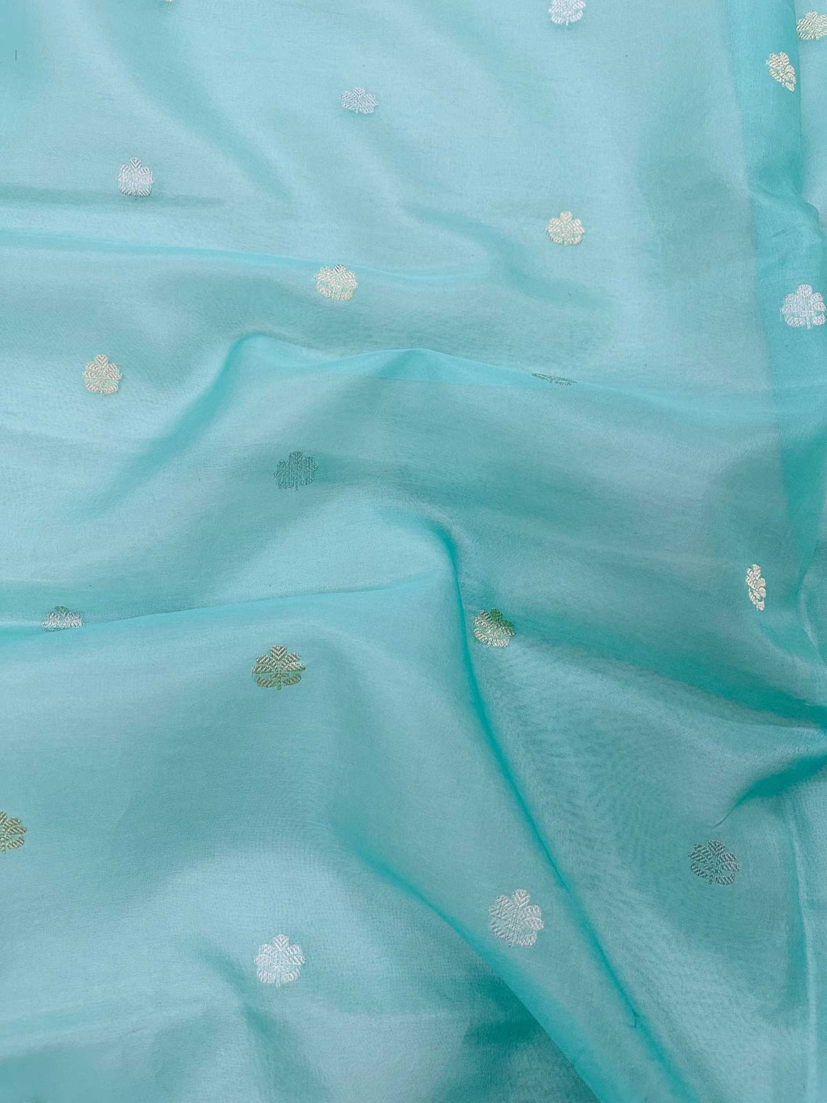 Pure Kora Silk Banarasi Saree – Crisp Organza Silk with Zari Weaving | New Arrival