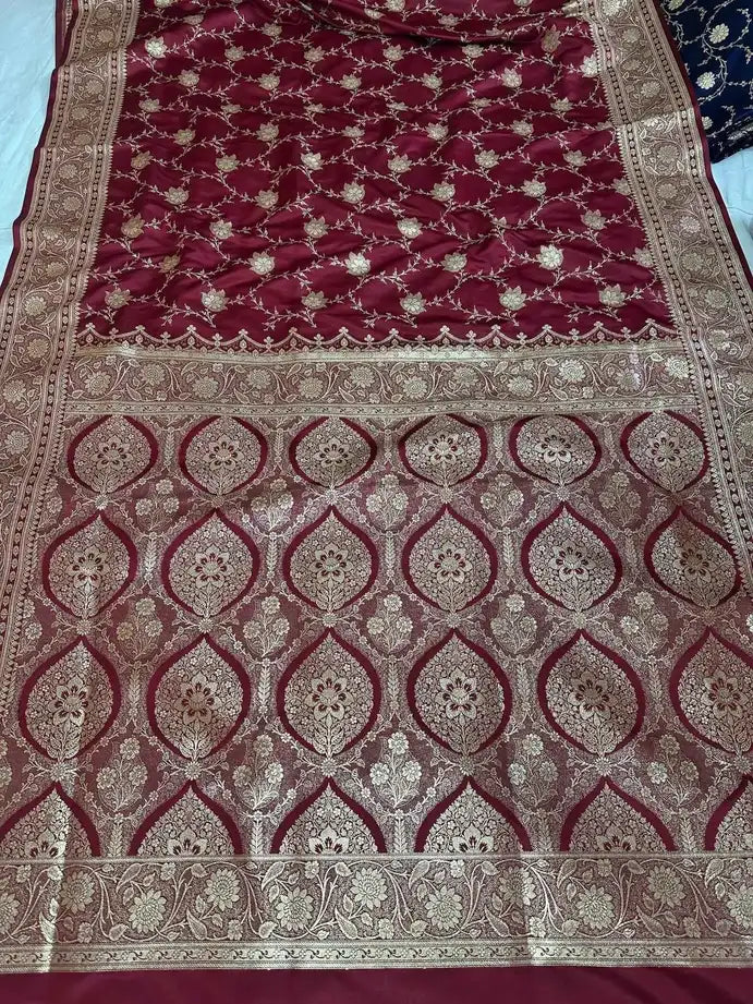 Premium Satin Silk Banarasi Saree