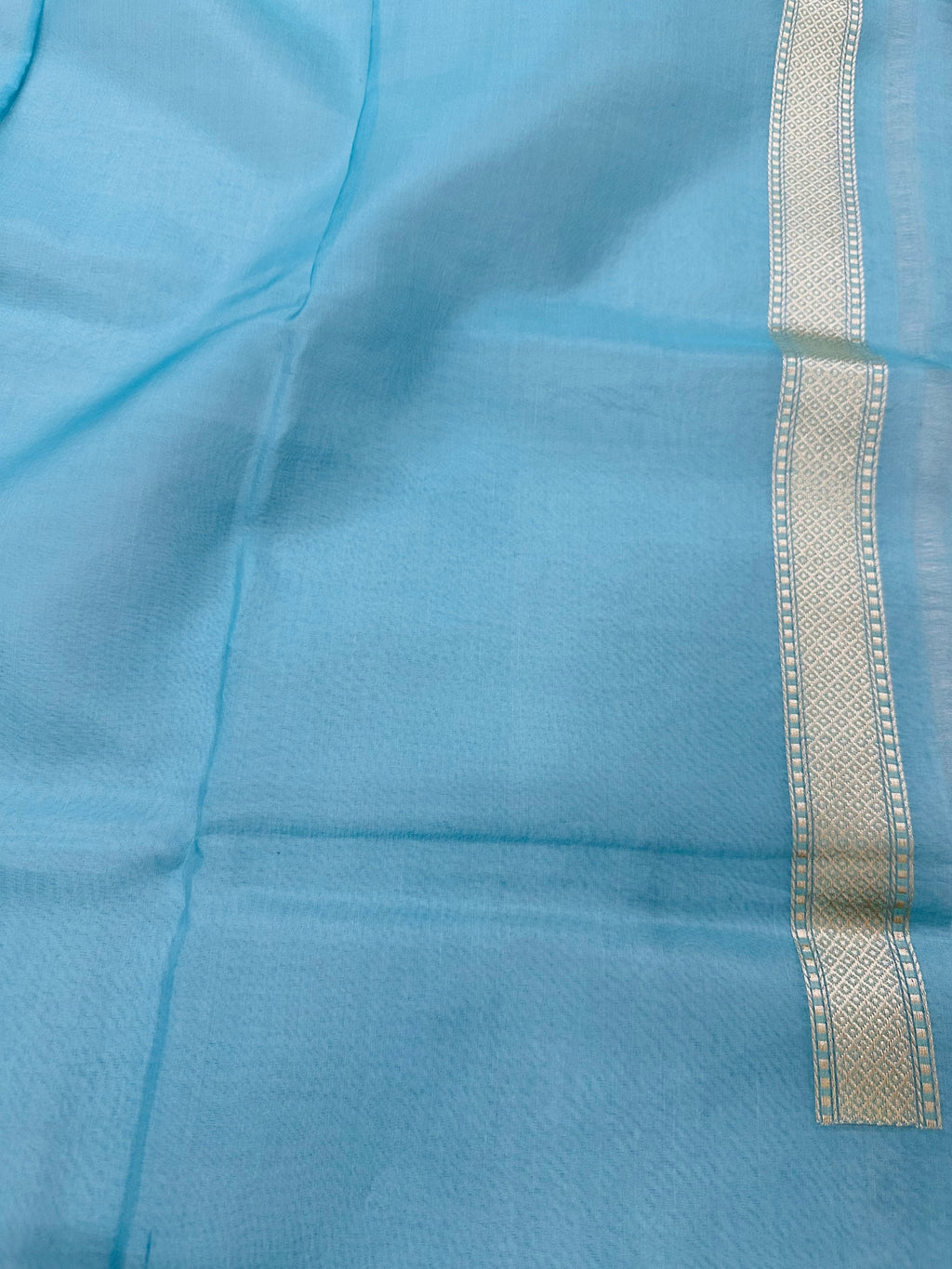 Pure Kora Silk Banarasi Saree – Handwoven Zari Weaving | Lightweight Ethnic Wear
