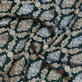 Pure Katan Silk Banarasi Saree - Bottle Green, Gold & Silver Zari Weave, Handcrafted