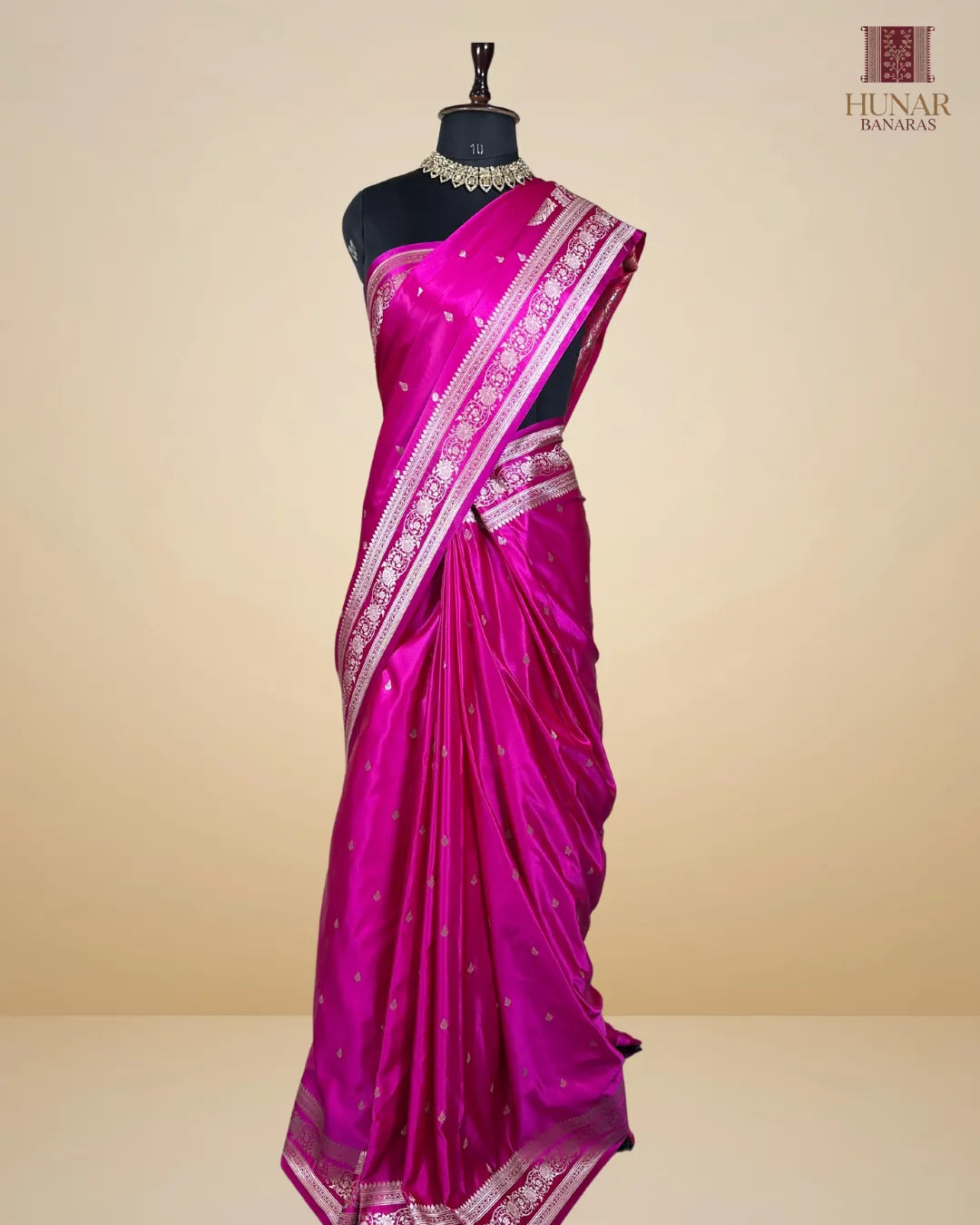 Pure Katan Silk Brocade Saree