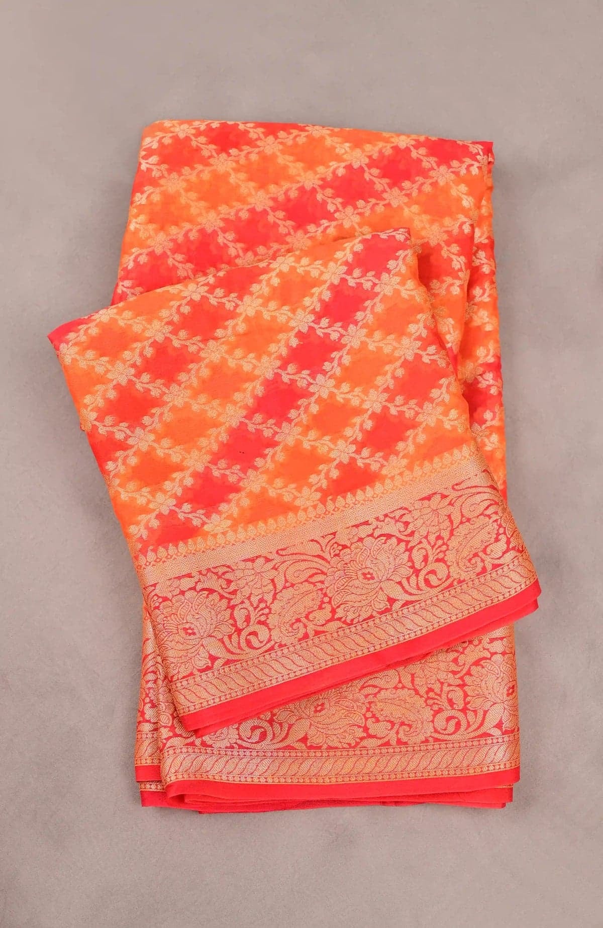 Pure Chiffon Silk Banarasi Saree