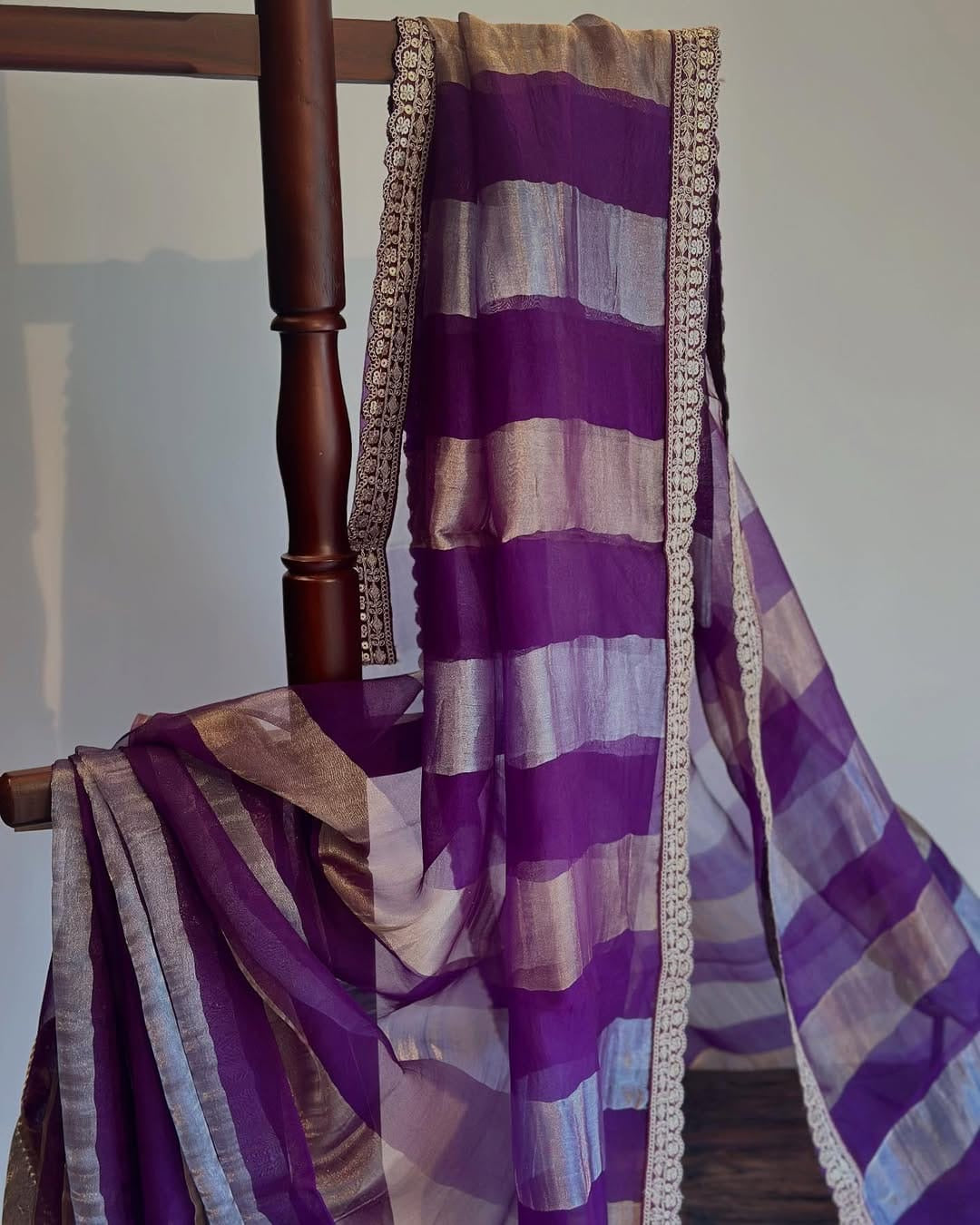 Pure Kora Tissue silk saree