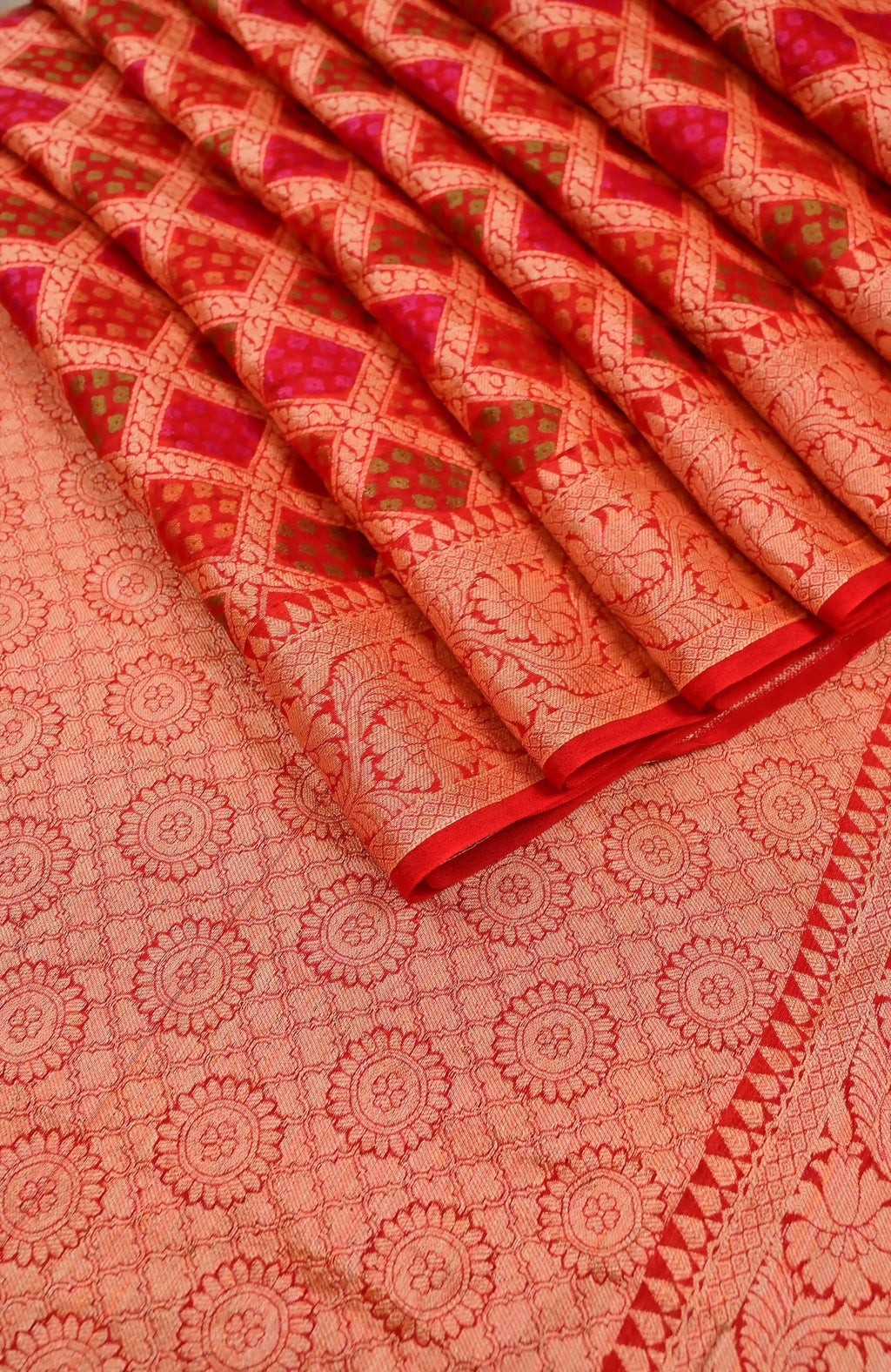 Pure Chiffon Silk Banarasi Saree