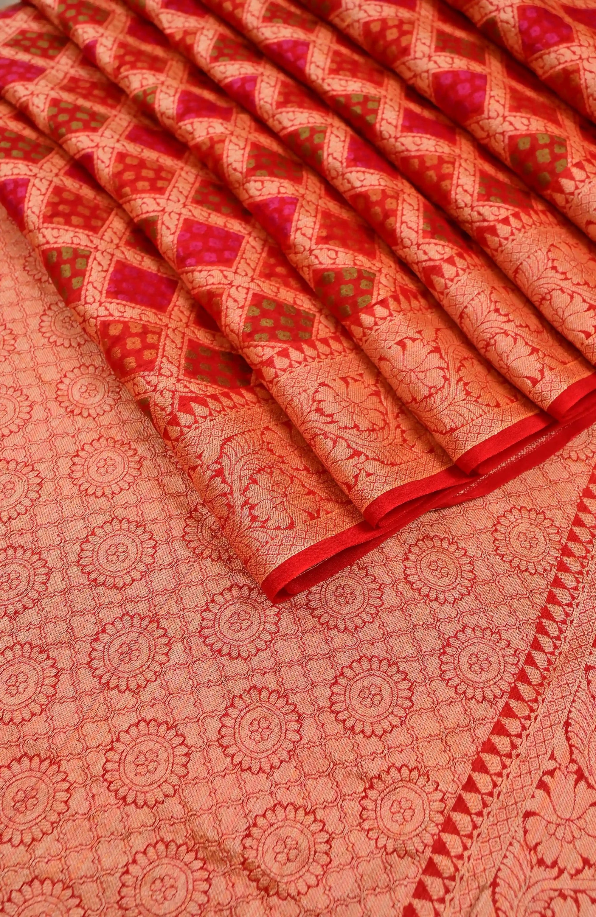 Pure Chiffon Silk Banarasi Saree