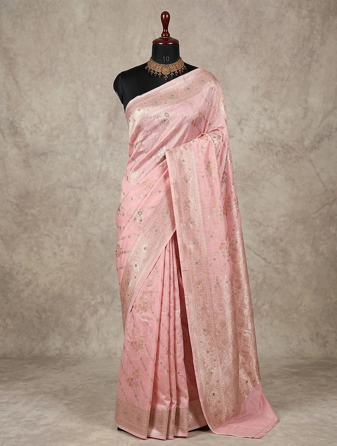 Pure Chiniya Silk Banarasi Saree | Zari Woven Luxury Saree from Varanasi