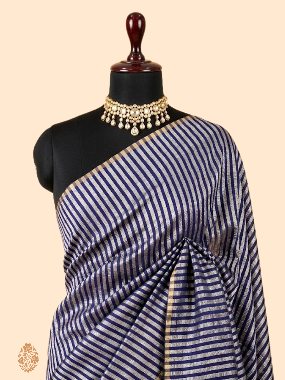 Pure Moonga Silk Banarasi Saree | Traditional Buta Zari Woven Saree from Varanasi
