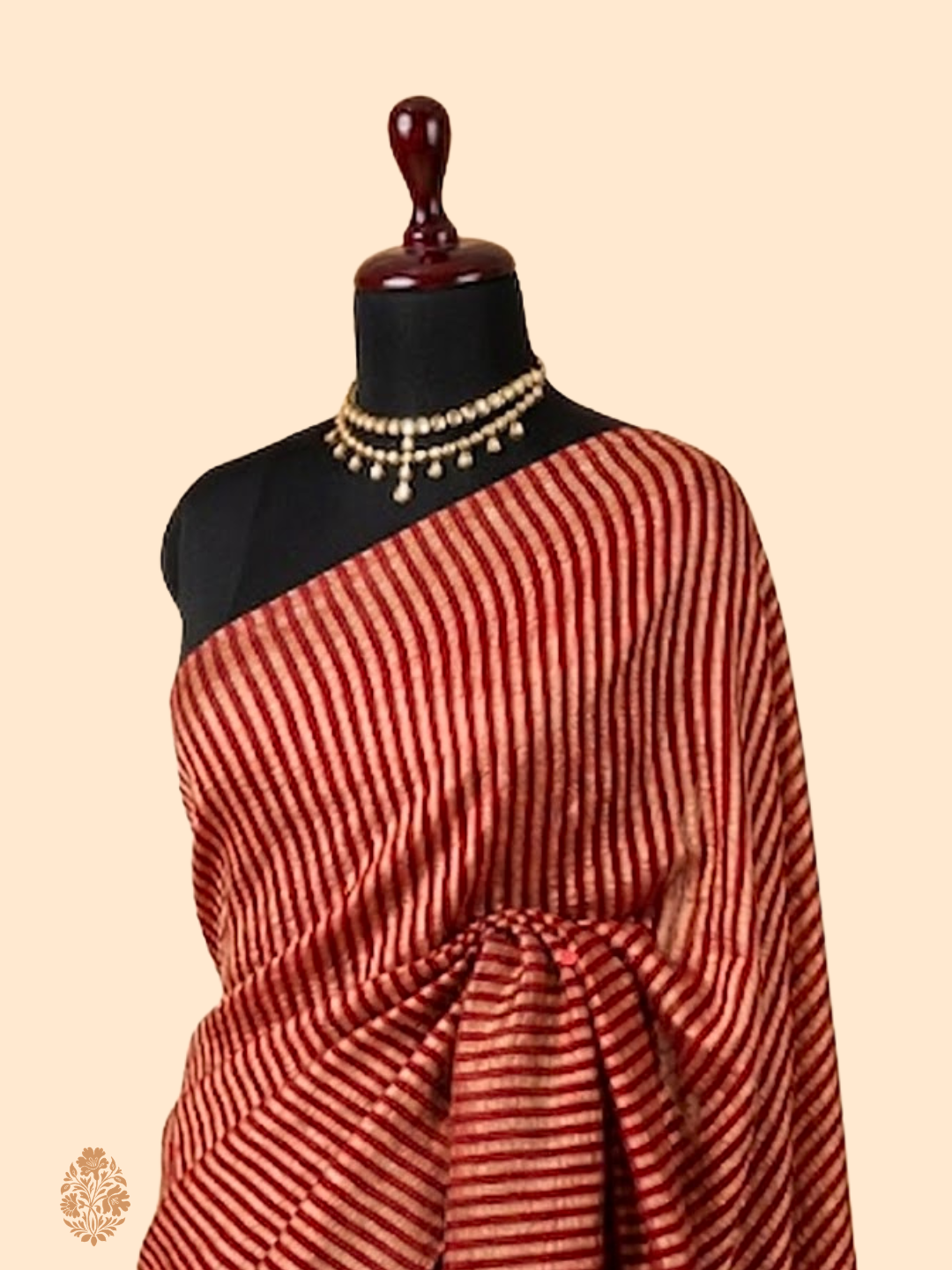 Pure Moonga Silk Banarasi Saree | Shikargah Zari Woven Luxury Saree from Varanasi