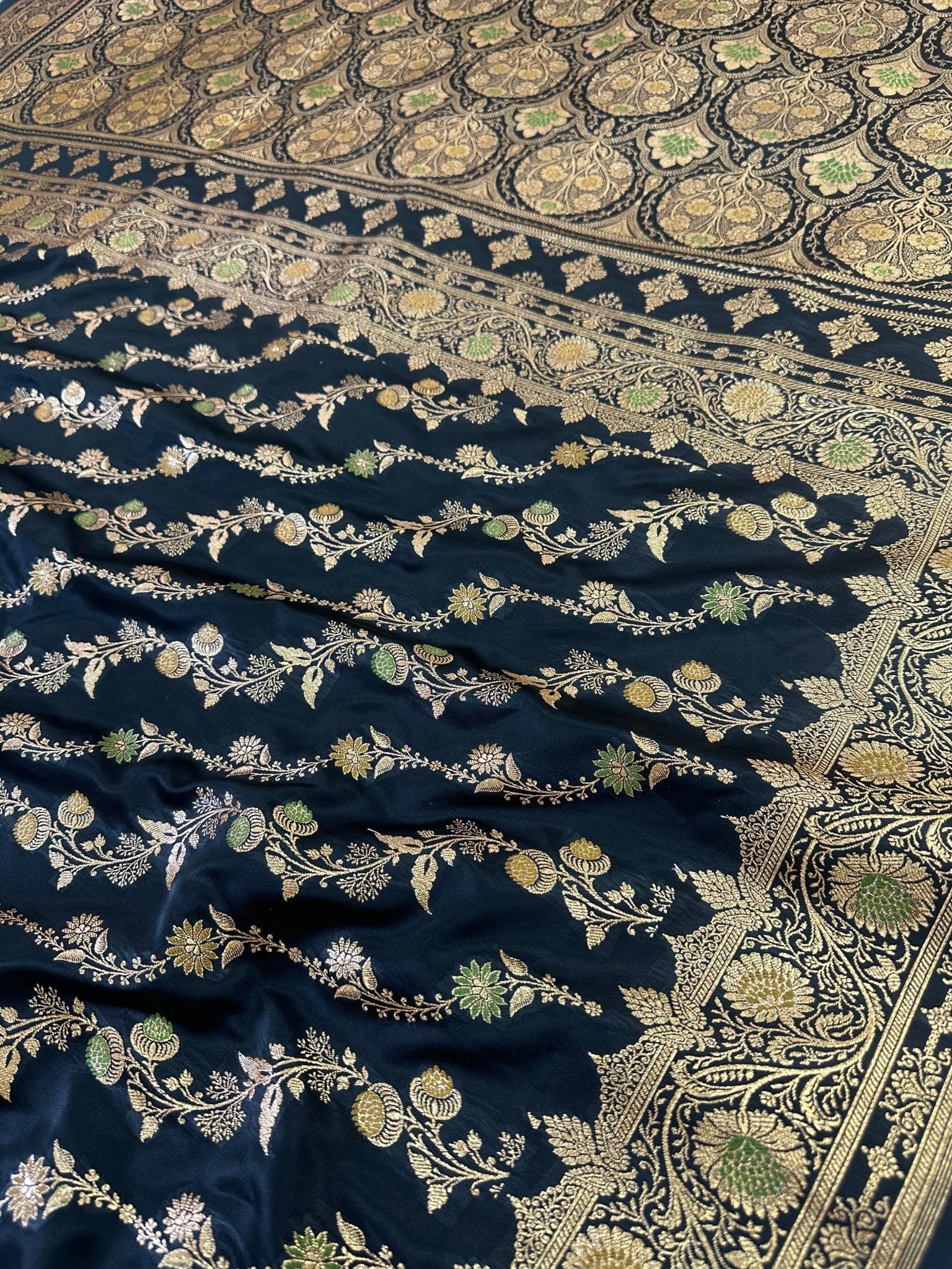 Satin Silk Banarasi Saree