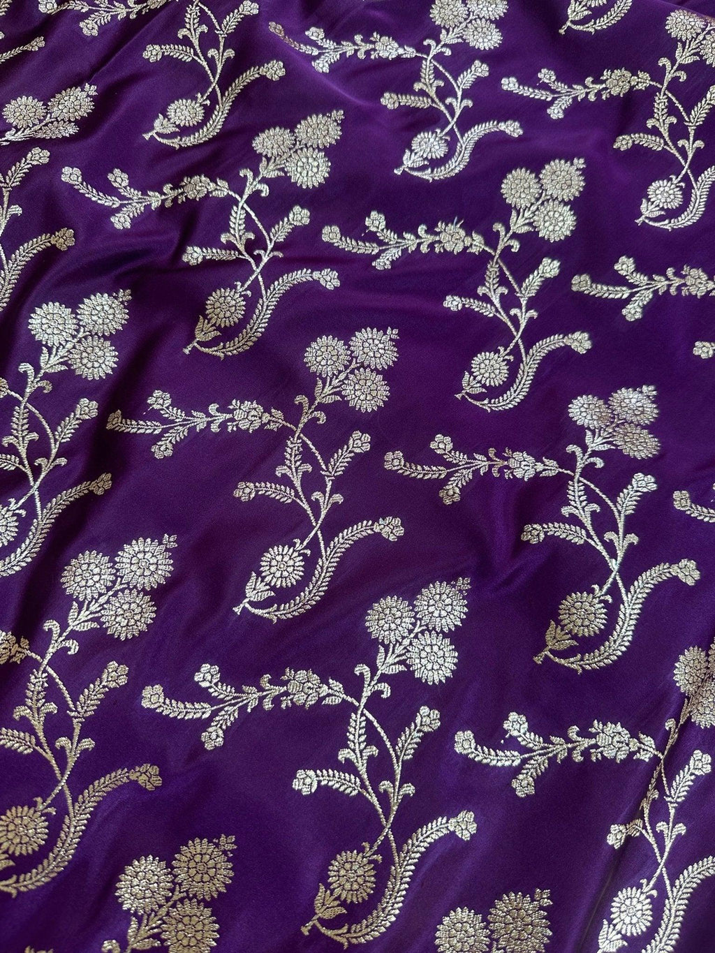 Premium Satin Silk Banarasi Saree - Katan Banaras