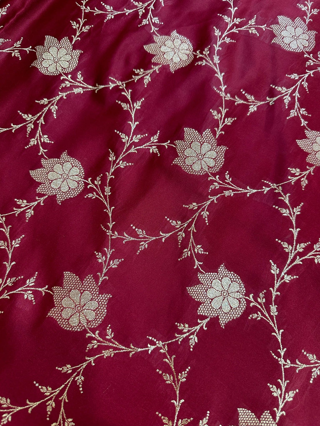 Premium Satin Silk Banarasi Saree - Katan Banaras