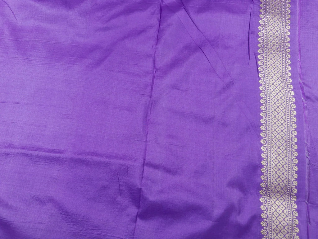 Pure Katan Silk Banarasi Saree Brocade - Katan Banaras