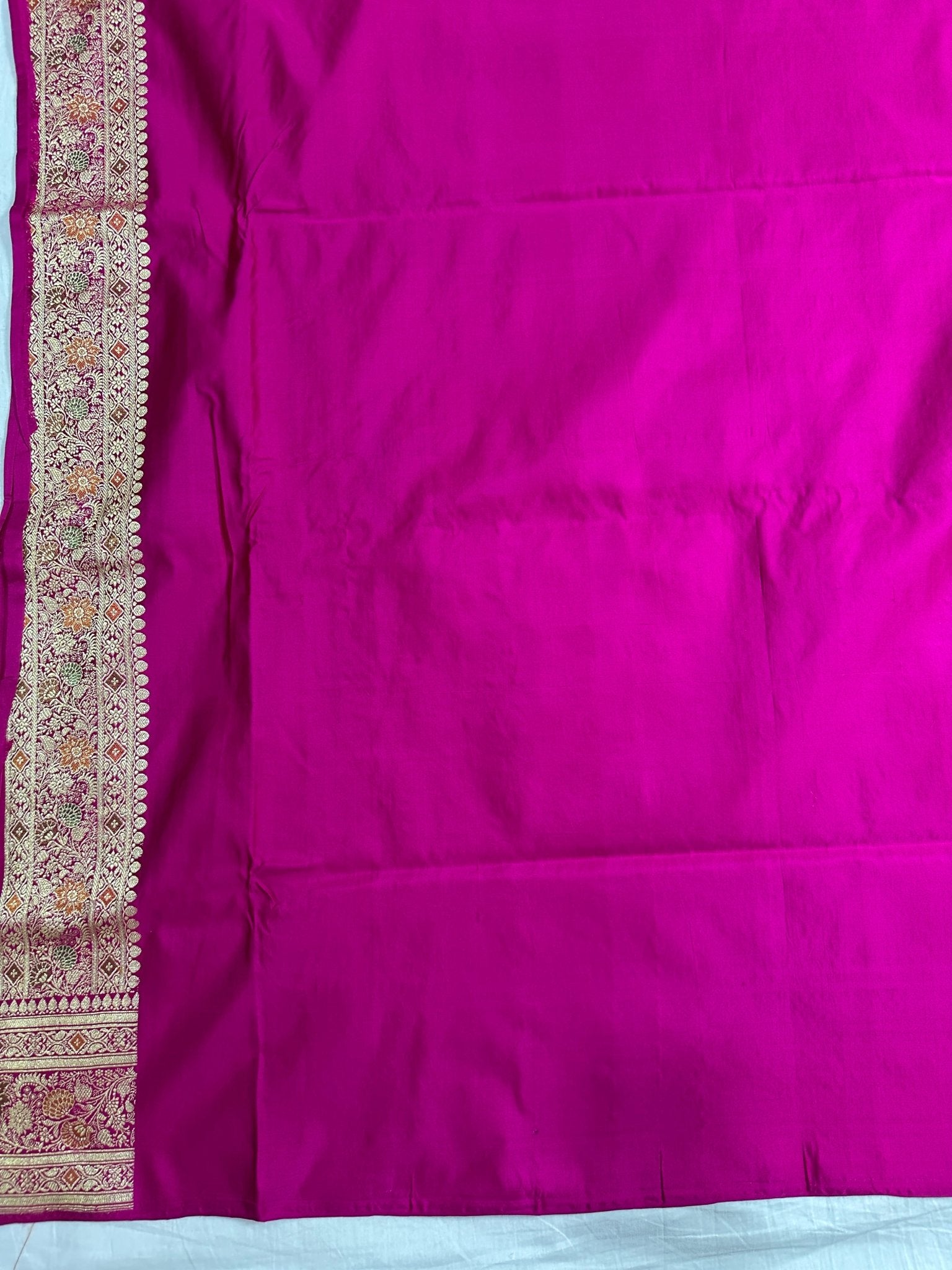 Pure Katan Silk Handloom Banarasi Bridal Saree - Katan Banaras